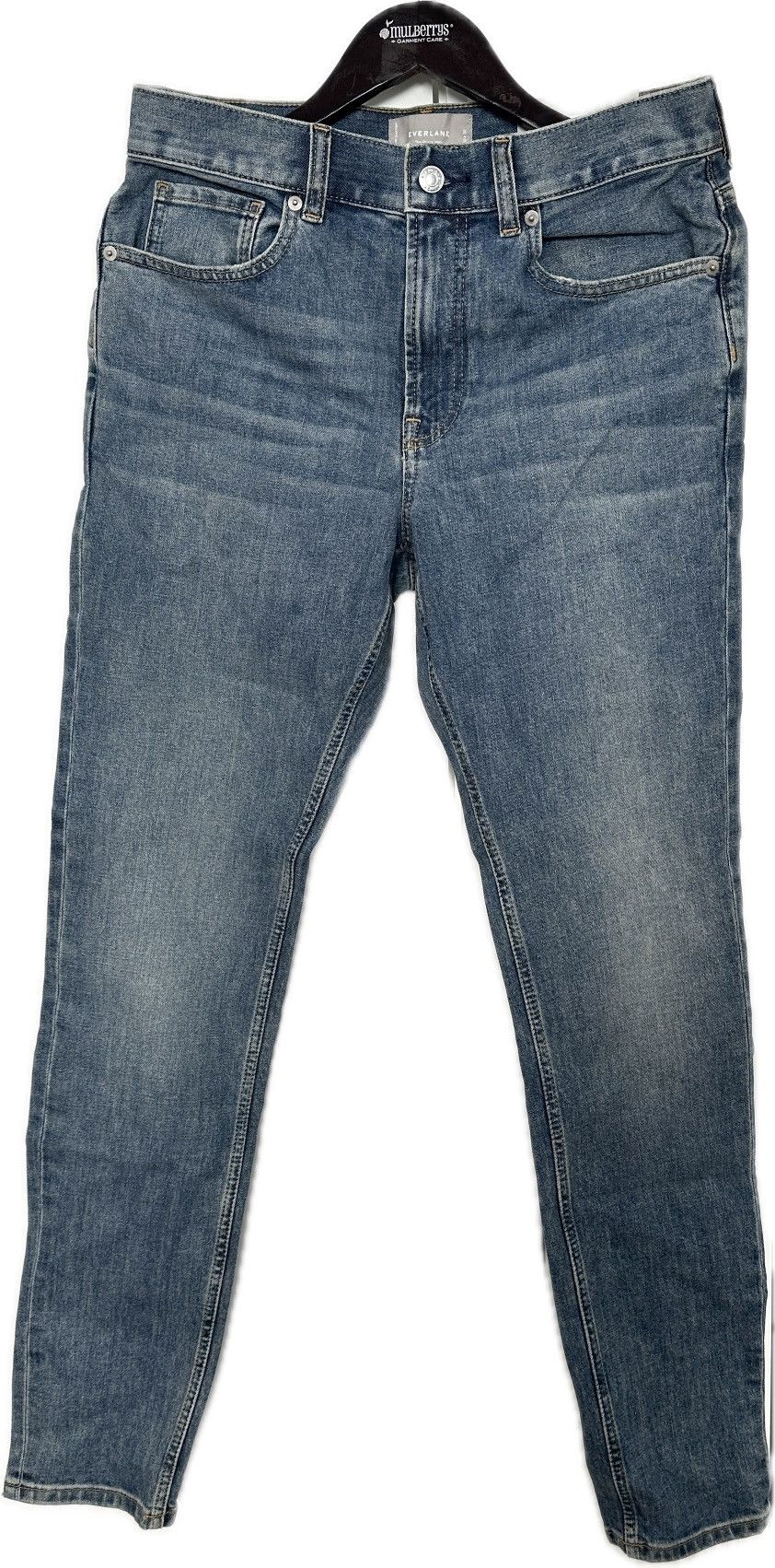 Everlane NEW Everlane Skinny Fit Washed Denim Jeans Size US 32 / EU 48 - 1 Thumbnail