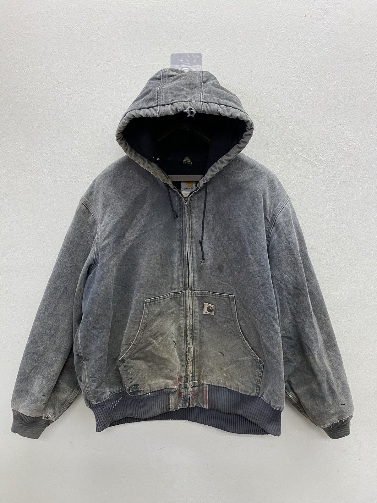 Carhartt Rare Vtg Carhart J130 PTL Distressed Jacket Size US XL / EU 56 / 4 - 3 Thumbnail