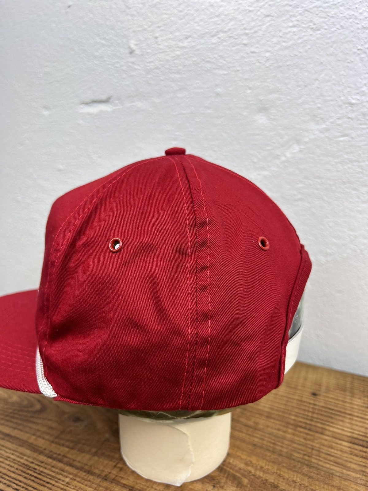 Budweiser 90s Vintage Budweiser King Of Beers Retro Cap Hat In Red Size ONE SIZE - 4 Thumbnail