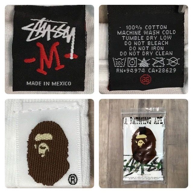 Bape × Nigo × Stussy BAPE × stussy 30th anniversary T-shirt ABC camo APE NIGO Size US M / EU 48-50 / 2 - 7 Thumbnail