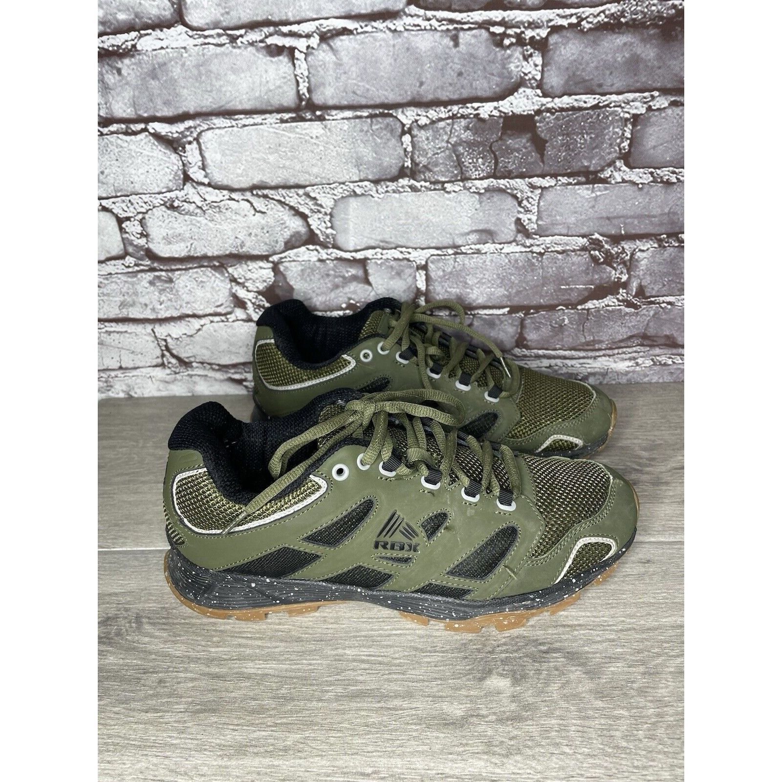Other RBX Durango 3 Green & Black Athletic Trail Lace Running Shoe Size US 10 / EU 43 - 5 Thumbnail