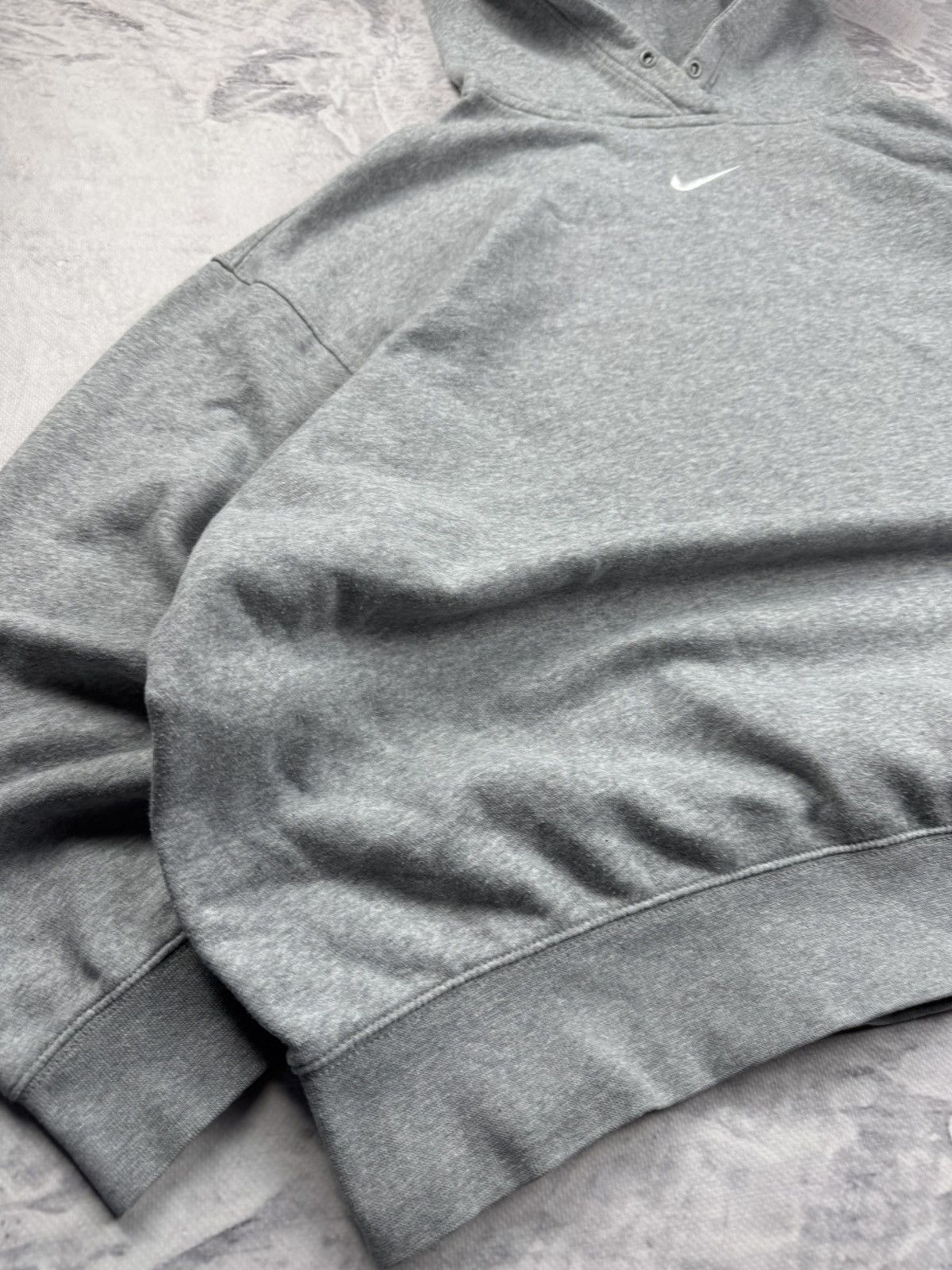 Nike × Vintage NIKE VINTAGE CENTER LOGO OVERSIZE BOXY HOODIE Size US XL / EU 56 / 4 - 3 Thumbnail