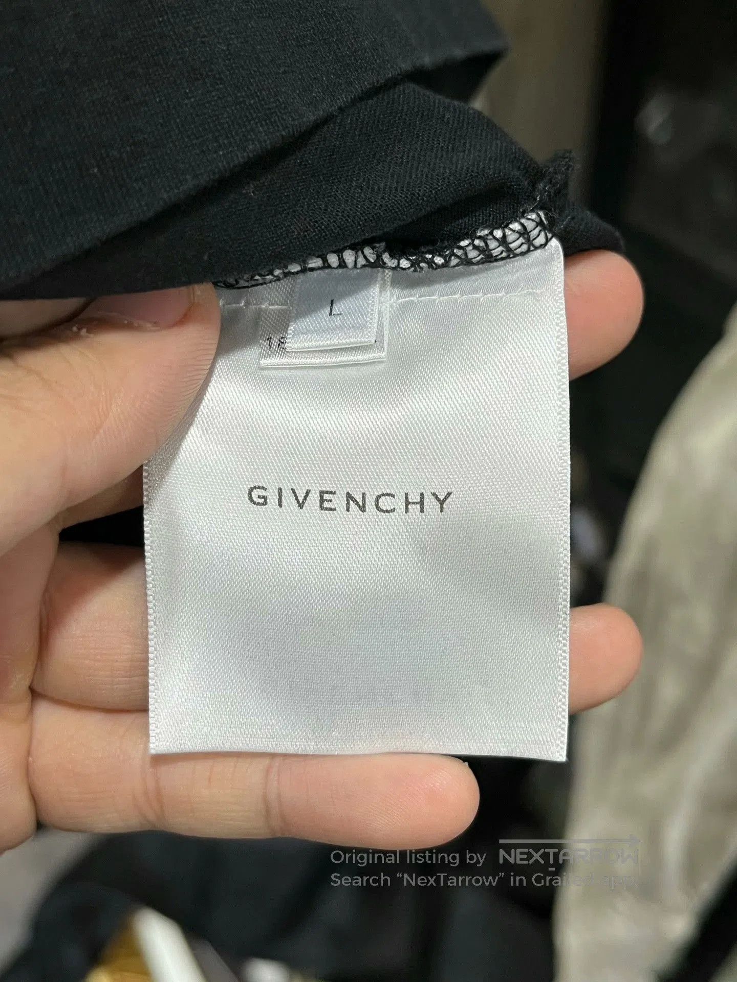 Givenchy Givenchy Chest Logo Fake Two-Piece Longsleeve. Size US L / EU 52-54 / 3 - 3 Thumbnail