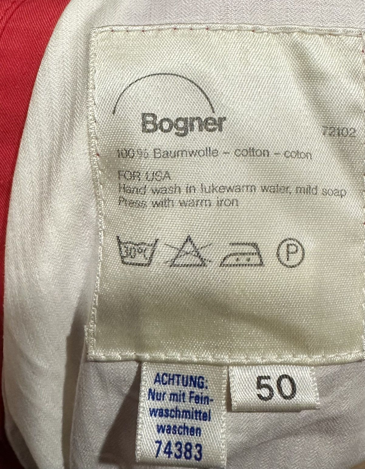 Bogner × Vintage Vintage Bogner bomber jacket 90s size XLarge Size US XL / EU 56 / 4 - 11 Thumbnail