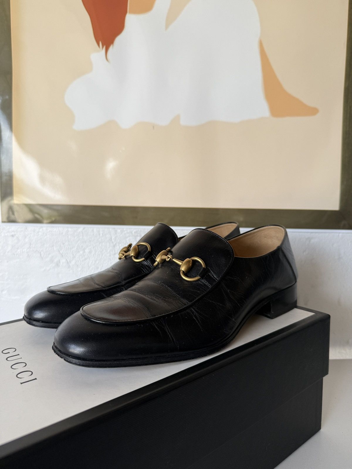 Gucci Gucci Quentin Horsebit Loafers Size US 7 / EU 40 - 1 Thumbnail
