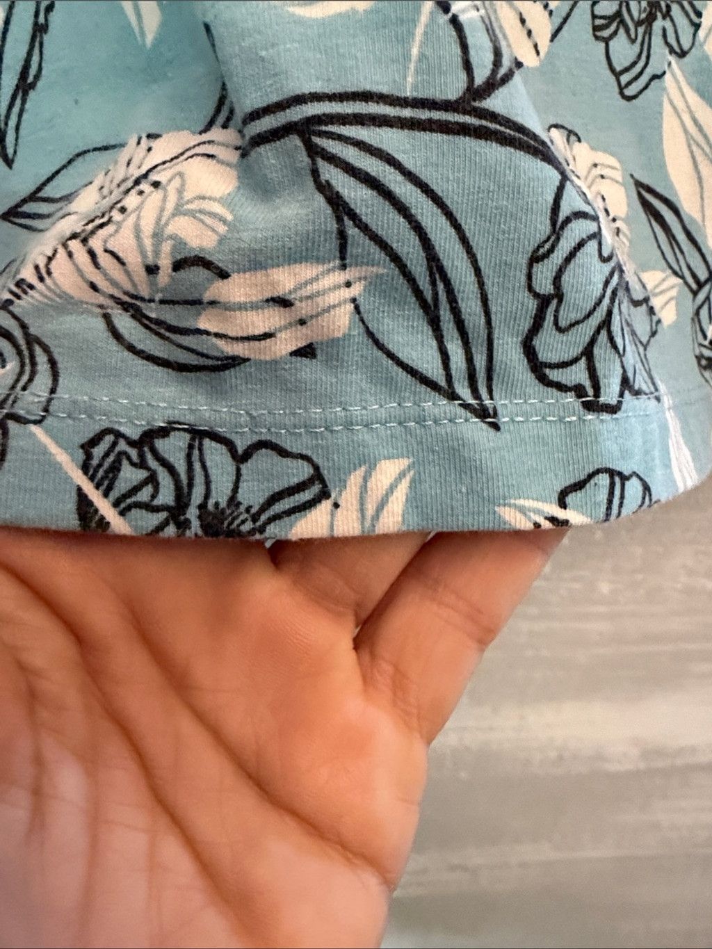 Other Blue Flora Skort by Teezher. Size Small. Preowned. Great Con Size 28" / US 6 / IT 42 - 6 Thumbnail