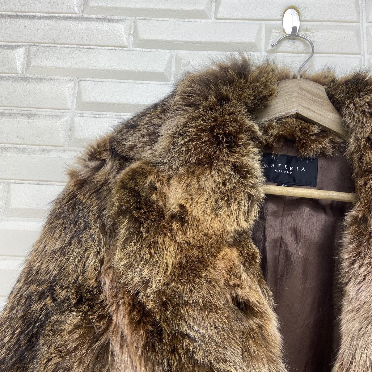 Japanese Brand Italian Materia Milano Mink Fur Coat Size XS / US 0-2 / IT 36-38 - 8 Thumbnail
