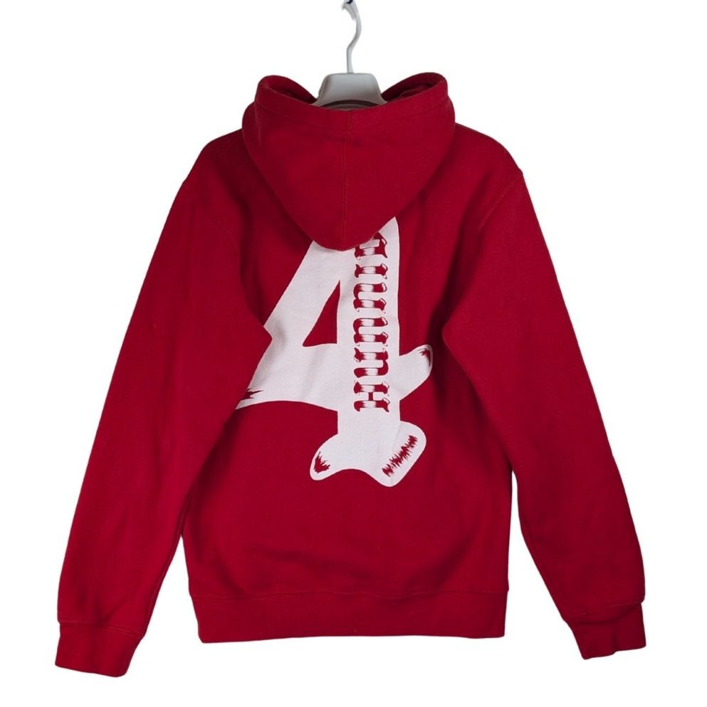 4HUNNID 4Hunnid Red Hoodie YG Graphic Pullover Size Small S USED Size US S / EU 44-46 / 1 - 4 Thumbnail