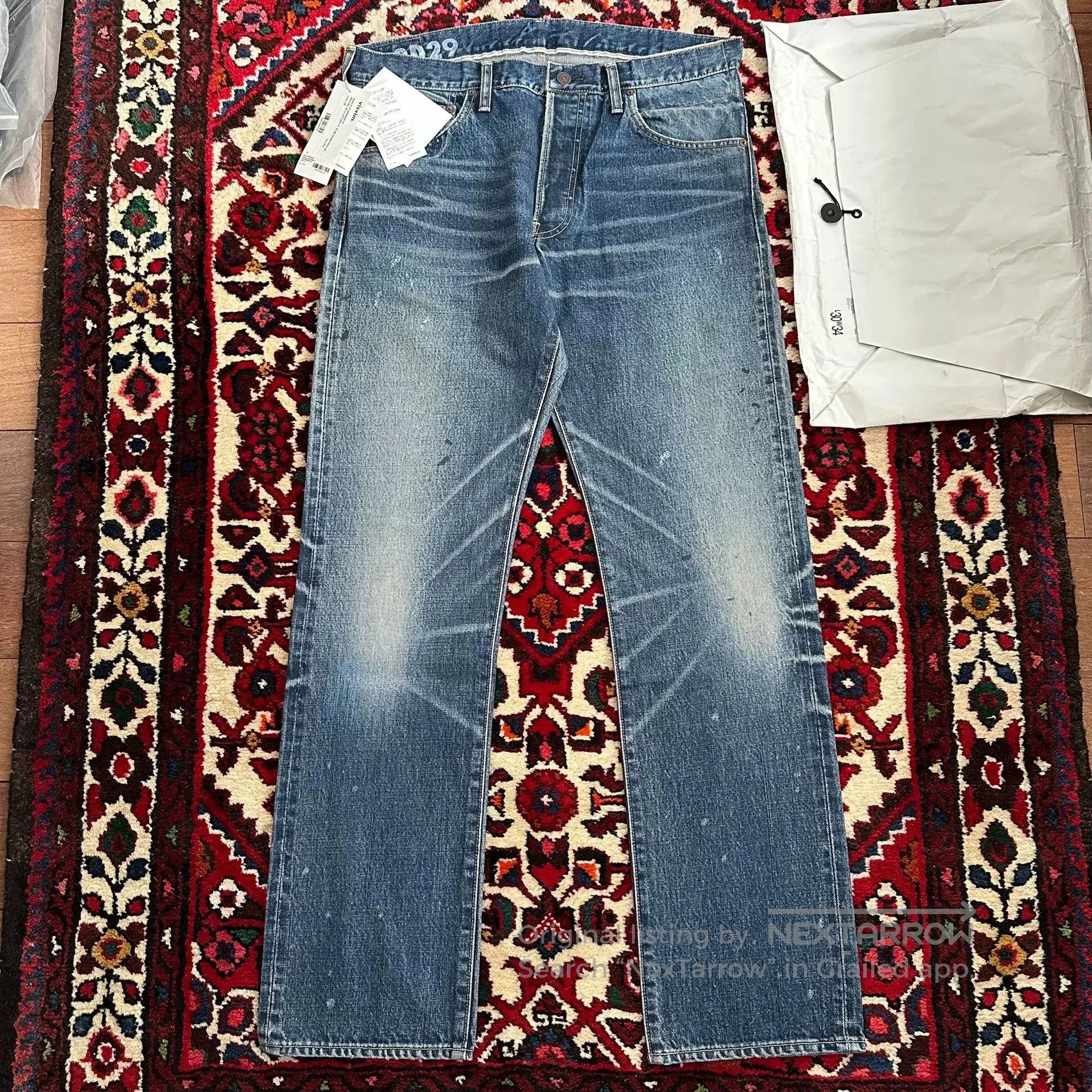 Visvim visvim 21aw 01.2D29 Washed Jeans. Size US 34 / EU 50 - 1 Thumbnail