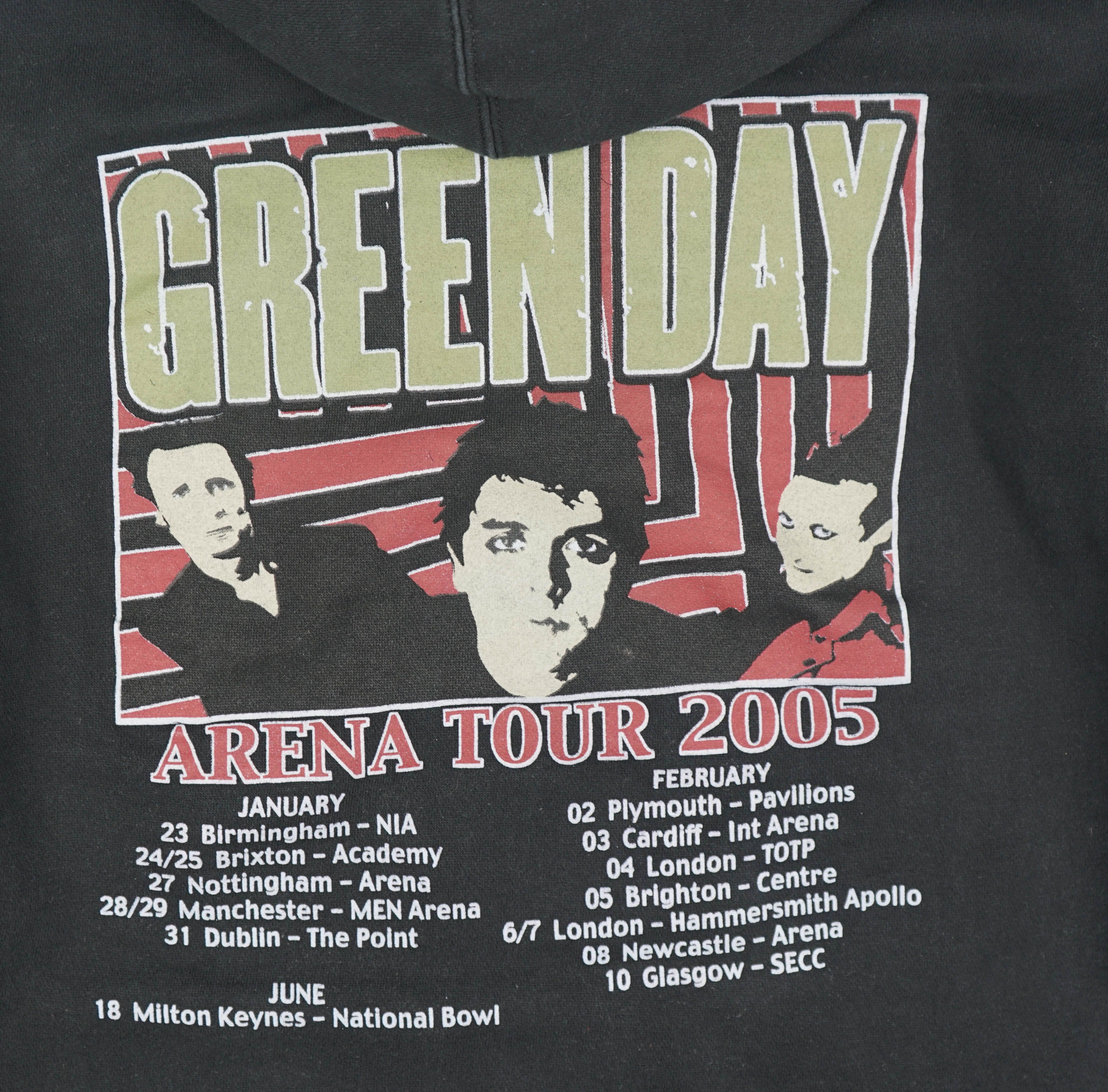 Band Tees × Vintage Vintage 2005 Green Day Hoodie 05 Tour Size US L / EU 52-54 / 3 - 9 Thumbnail