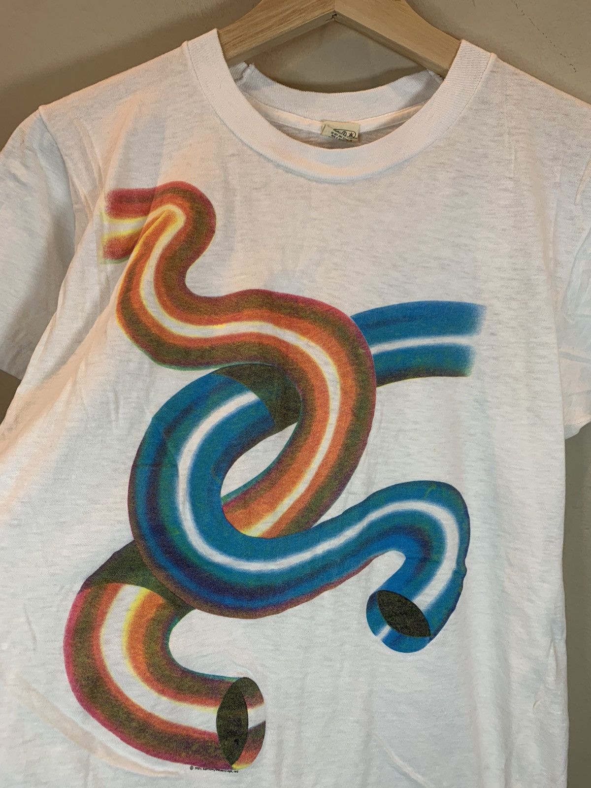 Band Tees × Vintage RARE Vintage 1984 The Tubes Screen Stars Single Stitch Shirt Size US M / EU 48-50 / 2 - 3 Thumbnail