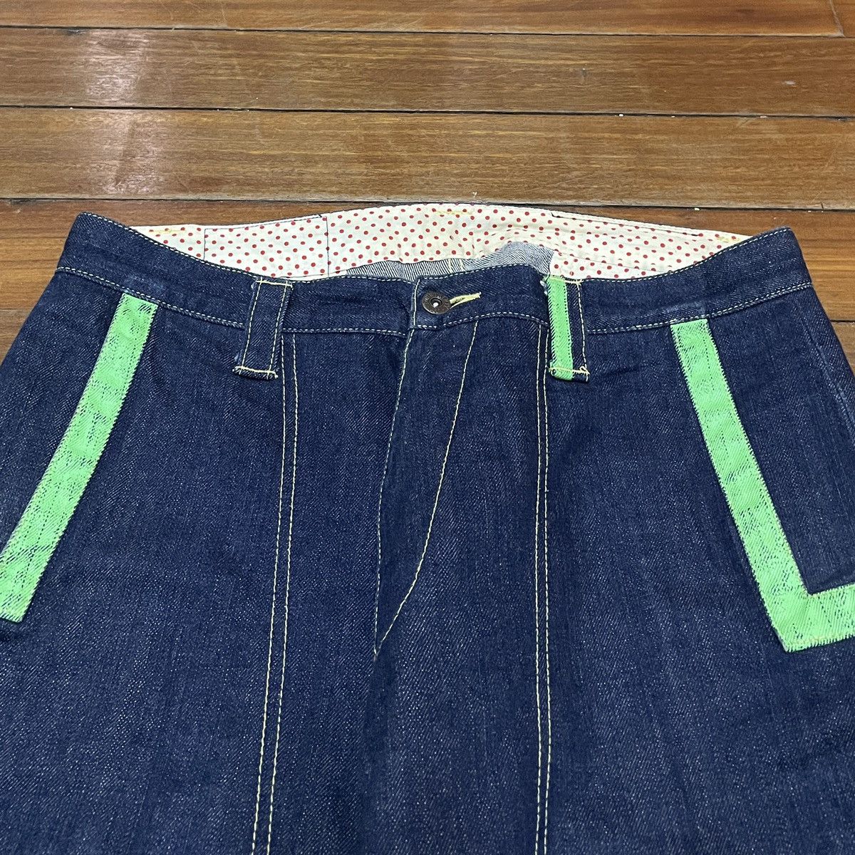 Japanese Brand Very Rare Vintage Magical Mosh Misfits Baggy Jeans 2000s Size US 34 / EU 50 - 3 Thumbnail