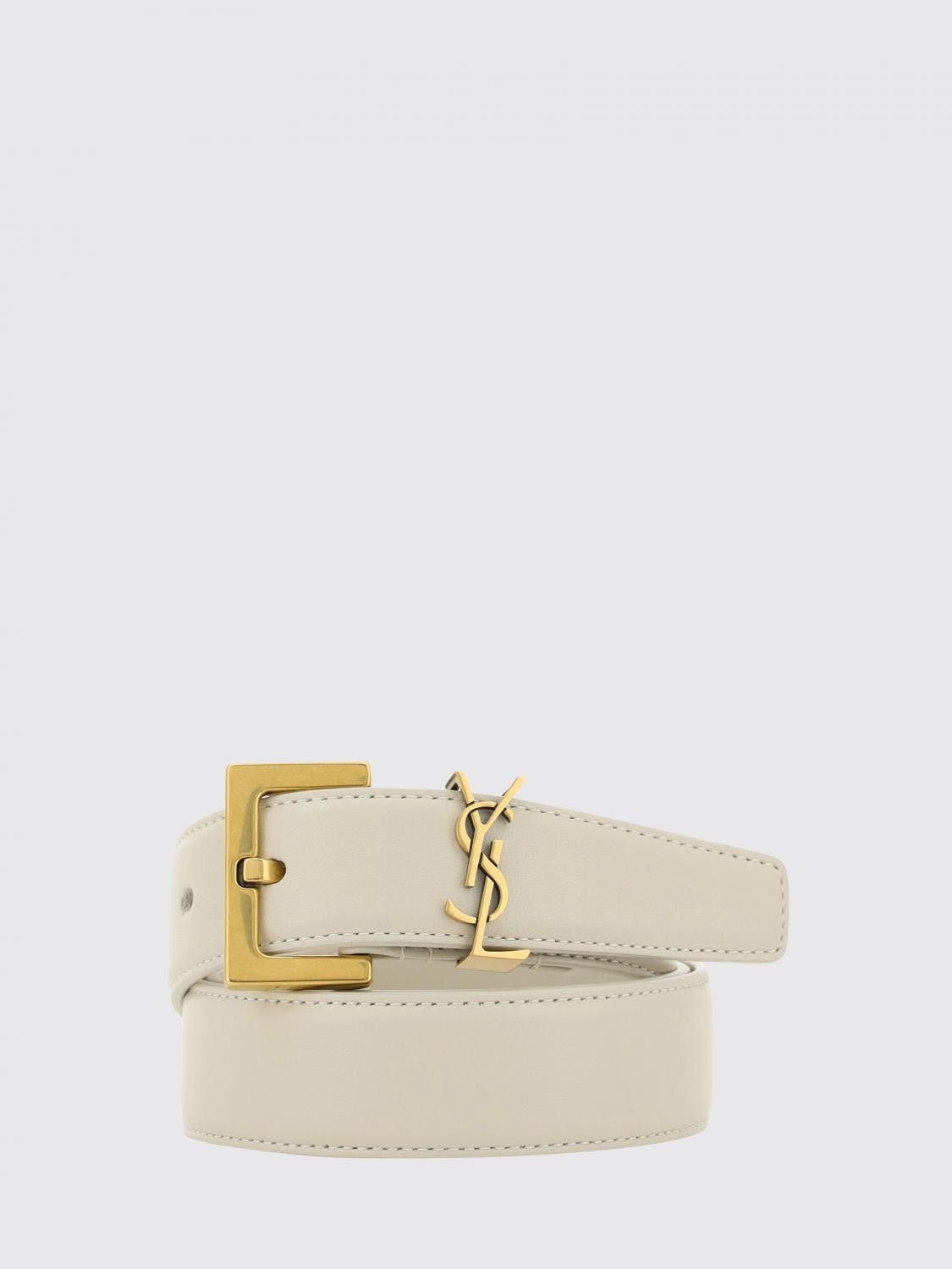 Saint Laurent Belt Woman Ivory