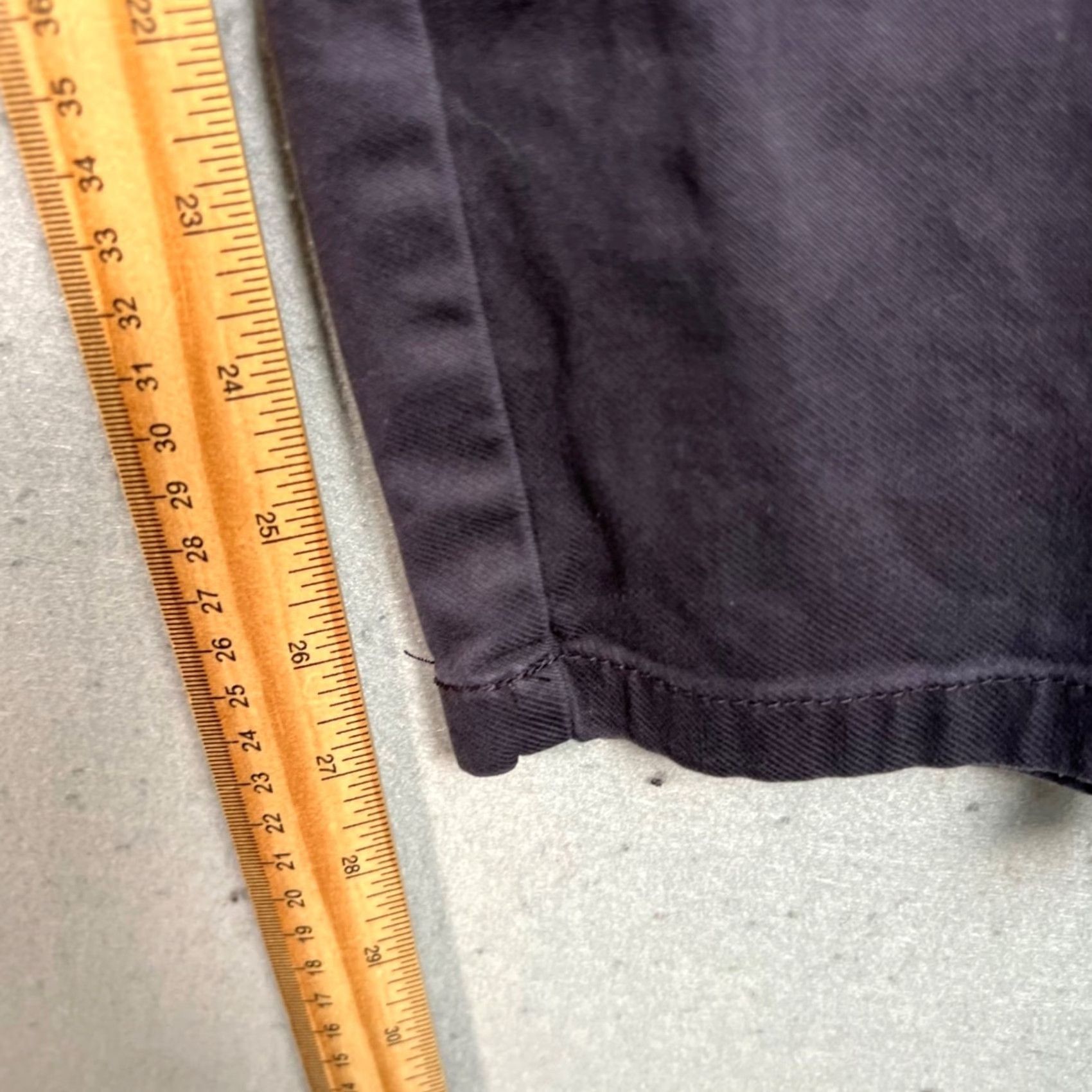 Vintage Perk Mens Slim Fit Chino Pants Black Cotton Blend Stretch 31 x 30 Slim Flat Front Inseam 28in Pants Mens Black Chino Stretch 31 Size US 31 - 7 Thumbnail
