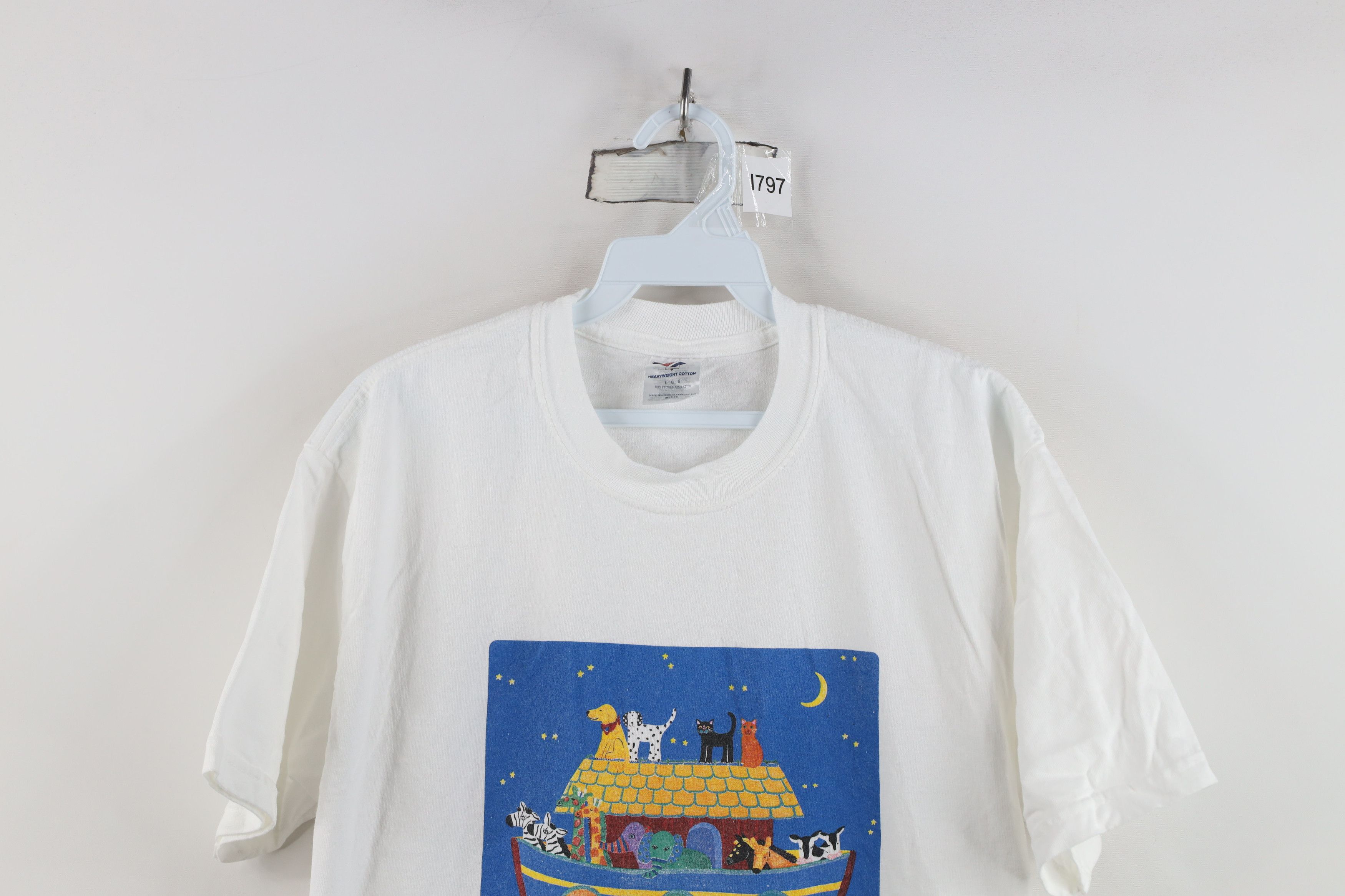 Vintage Vintage Y2K 2006 Humane Society Animal Pets T-Shirt White Size US L / EU 52-54 / 3 - 2 Thumbnail