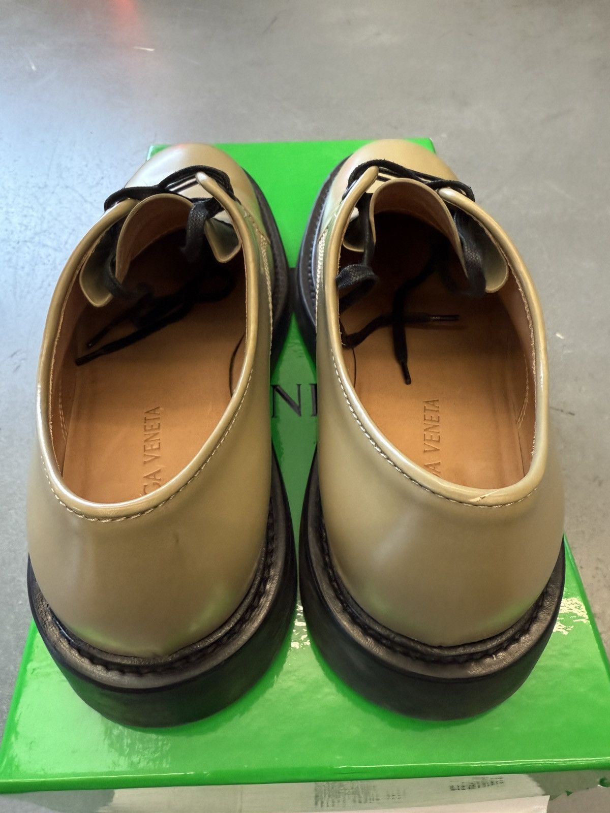 Bottega Veneta Bottega Veneta BV Level Lace Up Tokyo Brush Calf Derbys Size US 10 / IT 40 - 5 Thumbnail