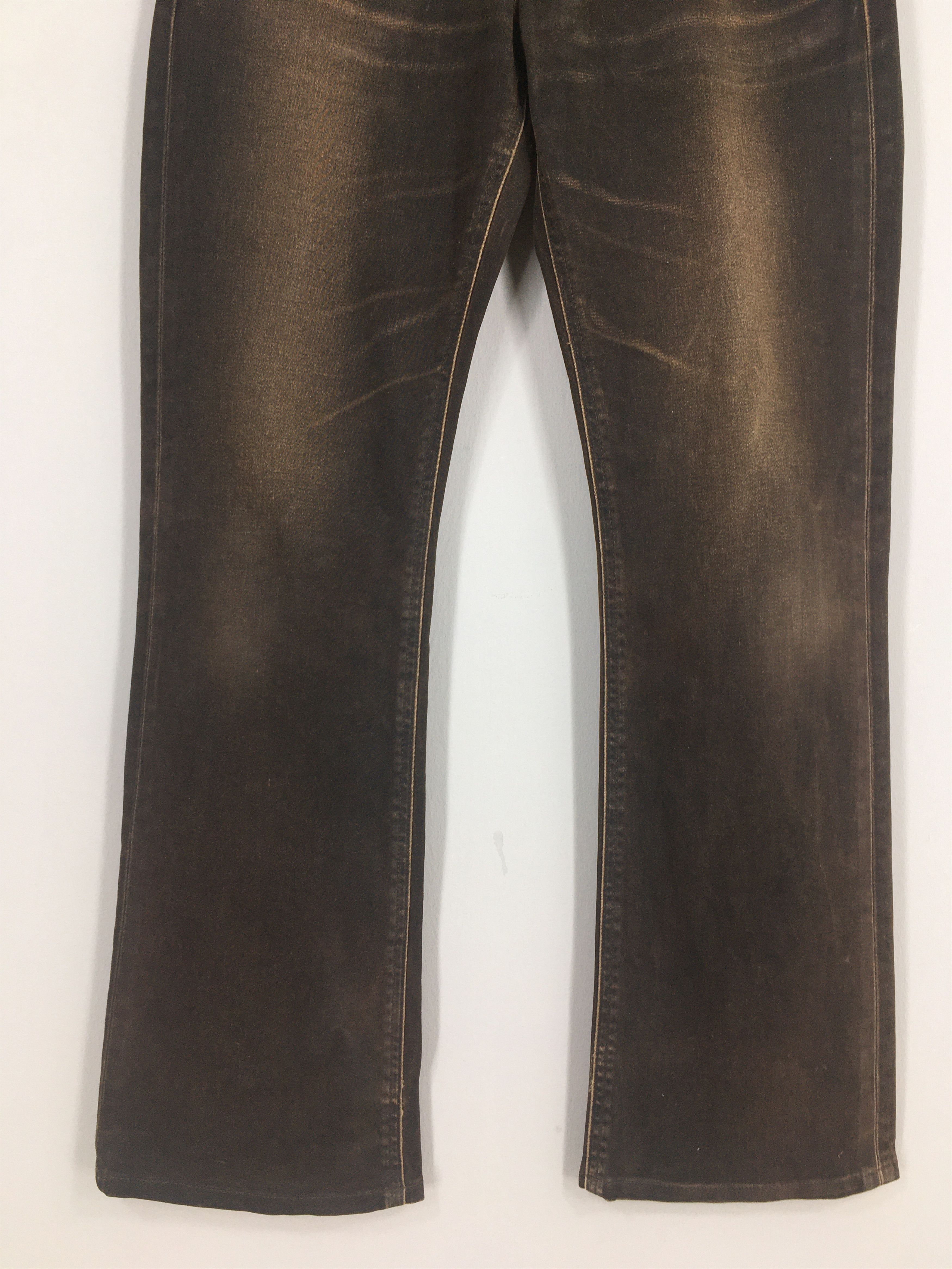 Lee Size 30x29 Vintage Lee Cowboy Wax Brown Flared Jeans S681 Size US 30 / EU 46 - 3 Thumbnail