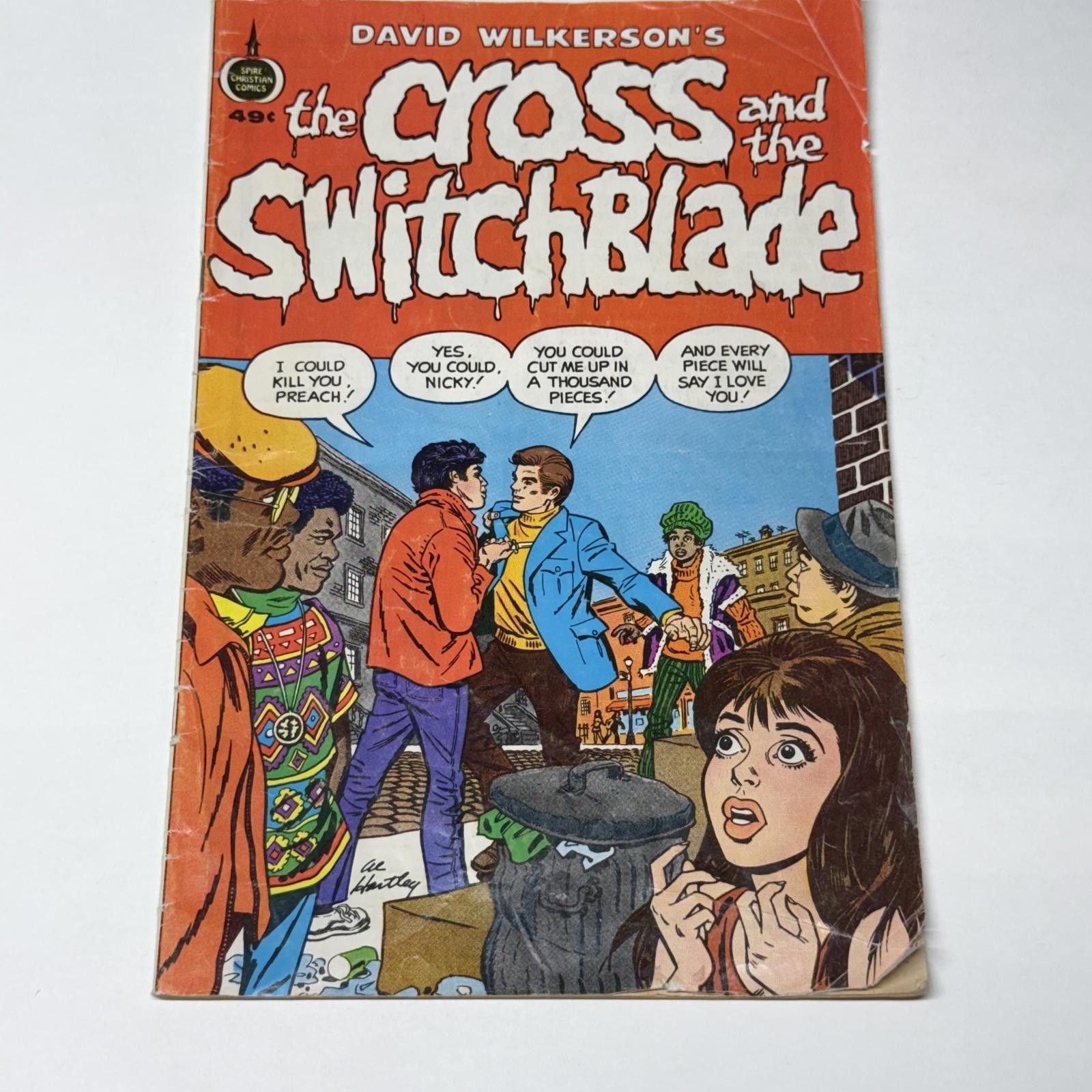 Designer VTG 1972 Cross And The Switchblade Comic Book Wilkerson VF+ Size ONE SIZE - 1 Thumbnail
