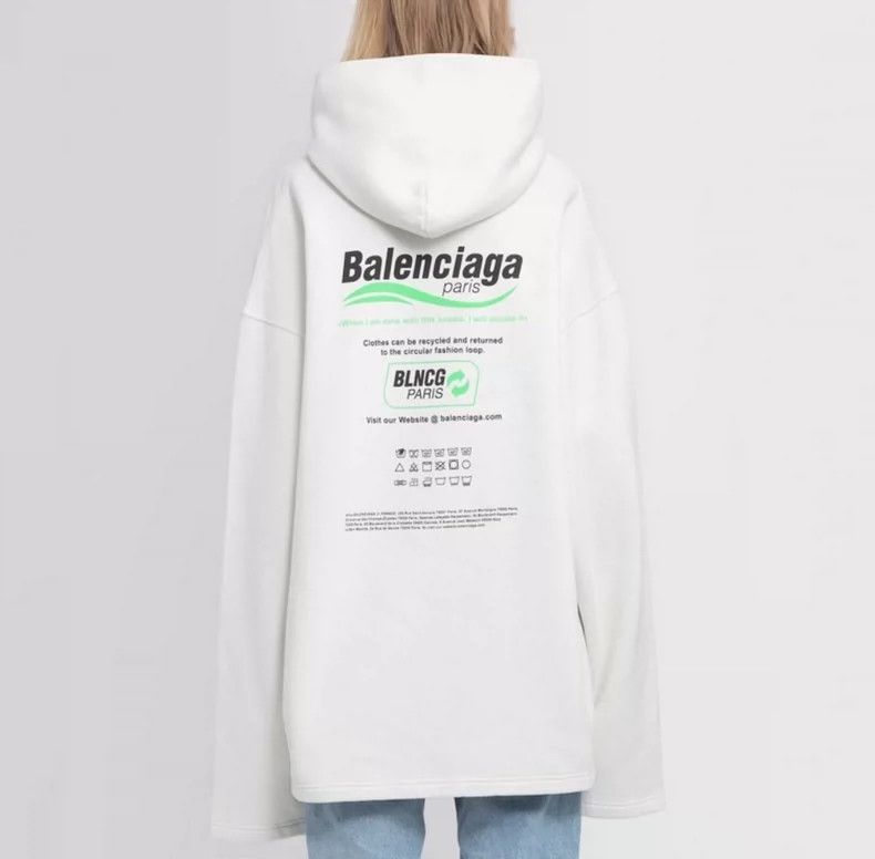 Balenciaga Balenciaga Environmental protection cola hoodie sweater Size US S / EU 44-46 / 1 - 8 Thumbnail