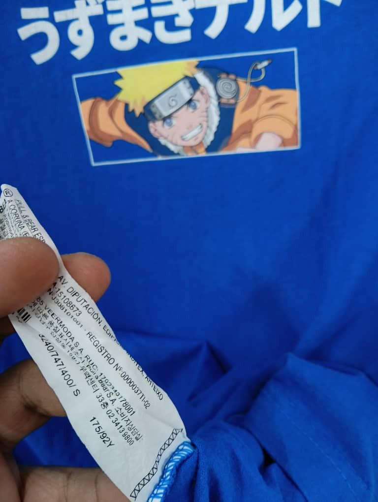 Anime × Cartoon Network × Japanese Brand 🔥Y2k Naruto Uzumaki Pull&Bear medium size Size US M / EU 48-50 / 2 - 3 Thumbnail