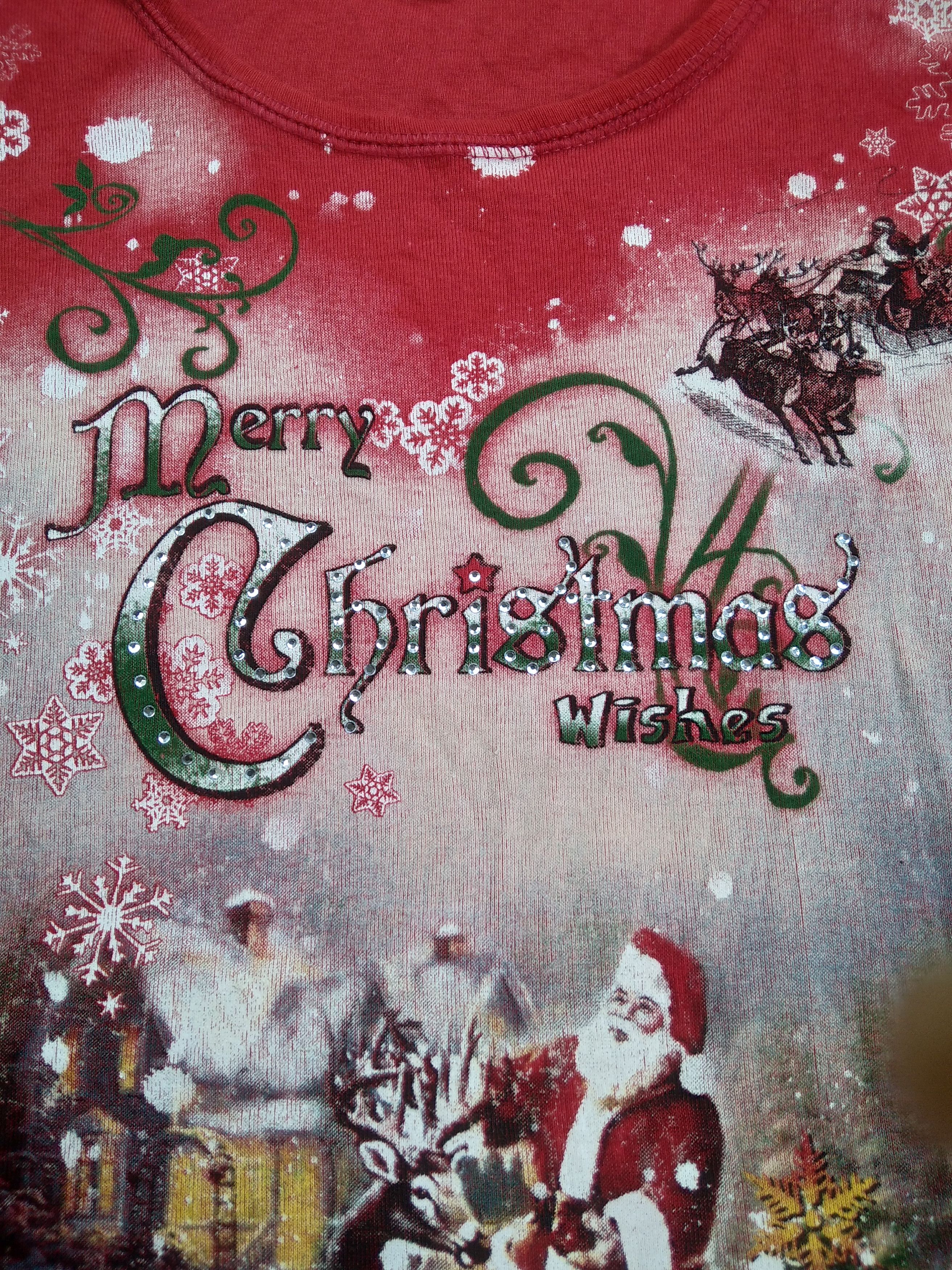 If Six Was Nine × Vintage VTG 90s Studio Gem Q Santa Claus All Over Print T Shirt Size XXL / US 16-18 / IT 52-54 - 4 Thumbnail