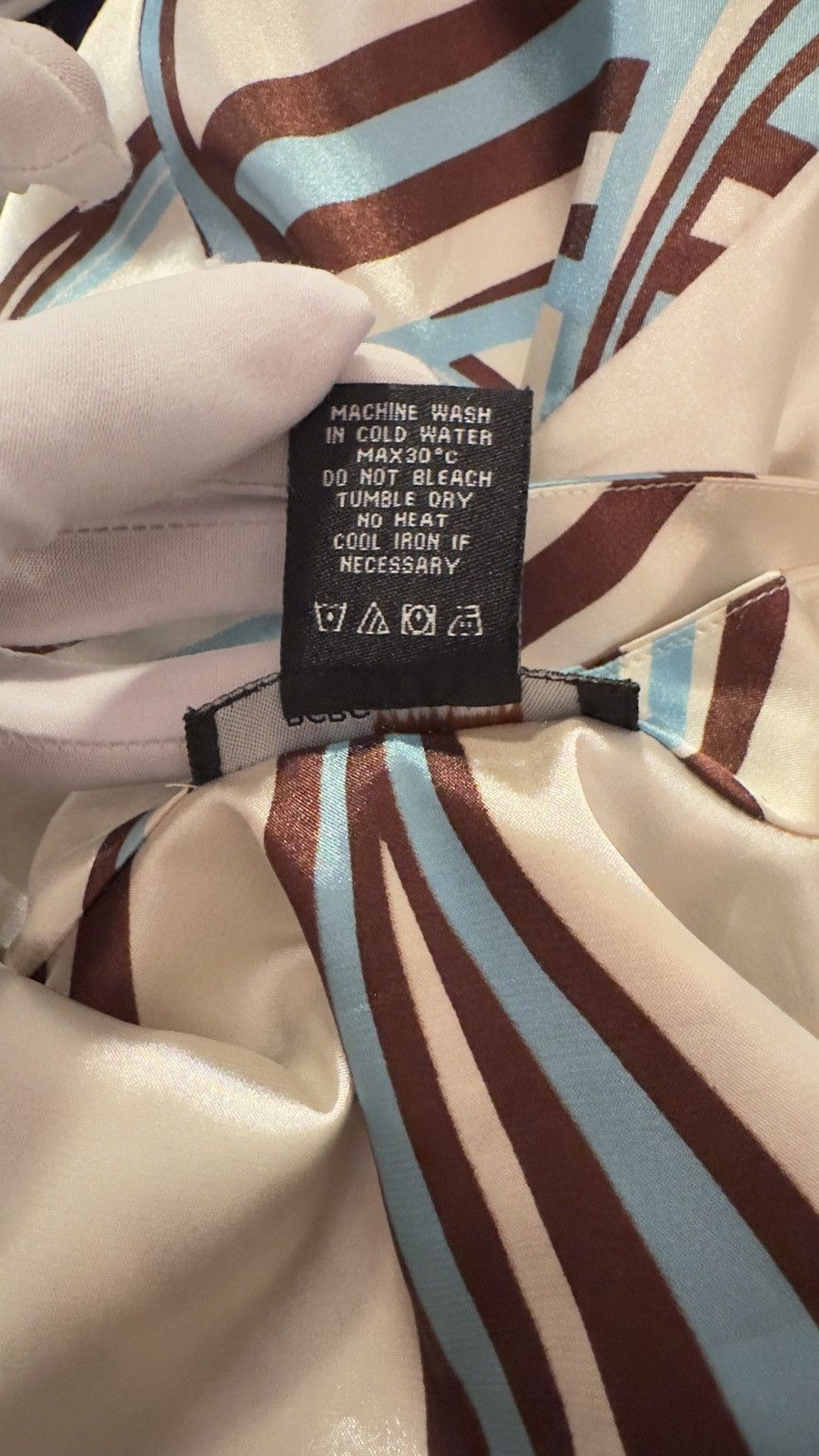 Bcbgmaxazria BCBGMAXAZRIA Swirly abstract groovy wrap vintage Top XS Size XS / US 0-2 / IT 36-38 - 5 Thumbnail