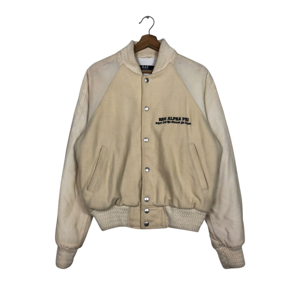 Raf Simons 🔥RAF SIMONS ASHES & HEROES 2006/2007 COLLECTIONS WOOL BOMBER Size US M / EU 48-50 / 2 - 9 Thumbnail
