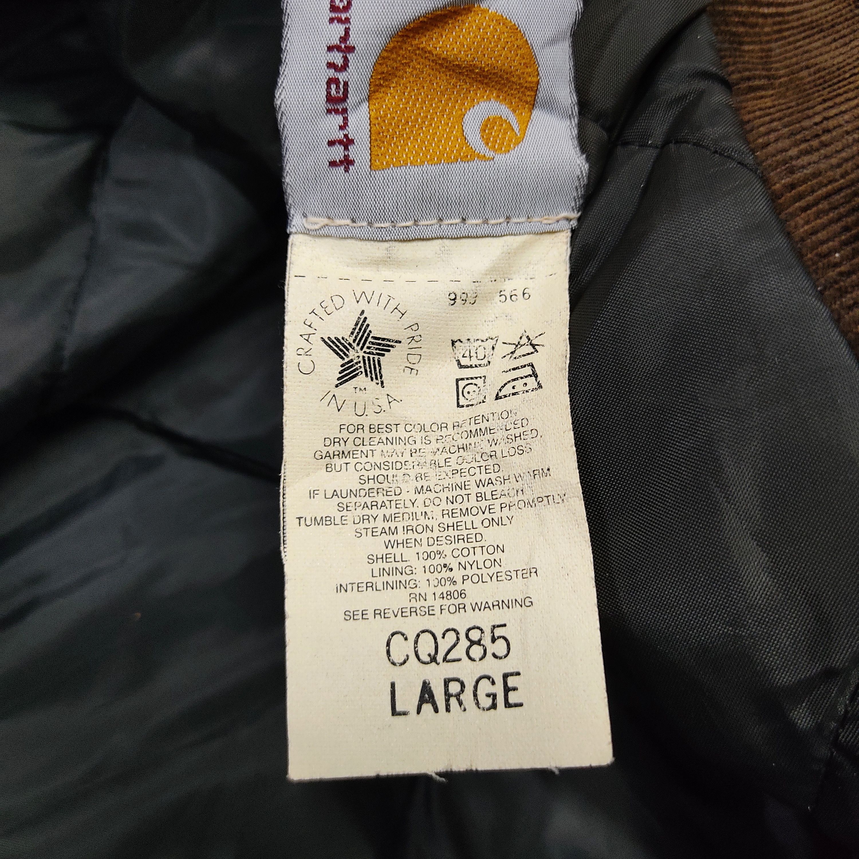 Carhartt Vintage 90s CARHARTT Duck Chore Coat Work Jacket Size US L / EU 52-54 / 3 - 12 Thumbnail