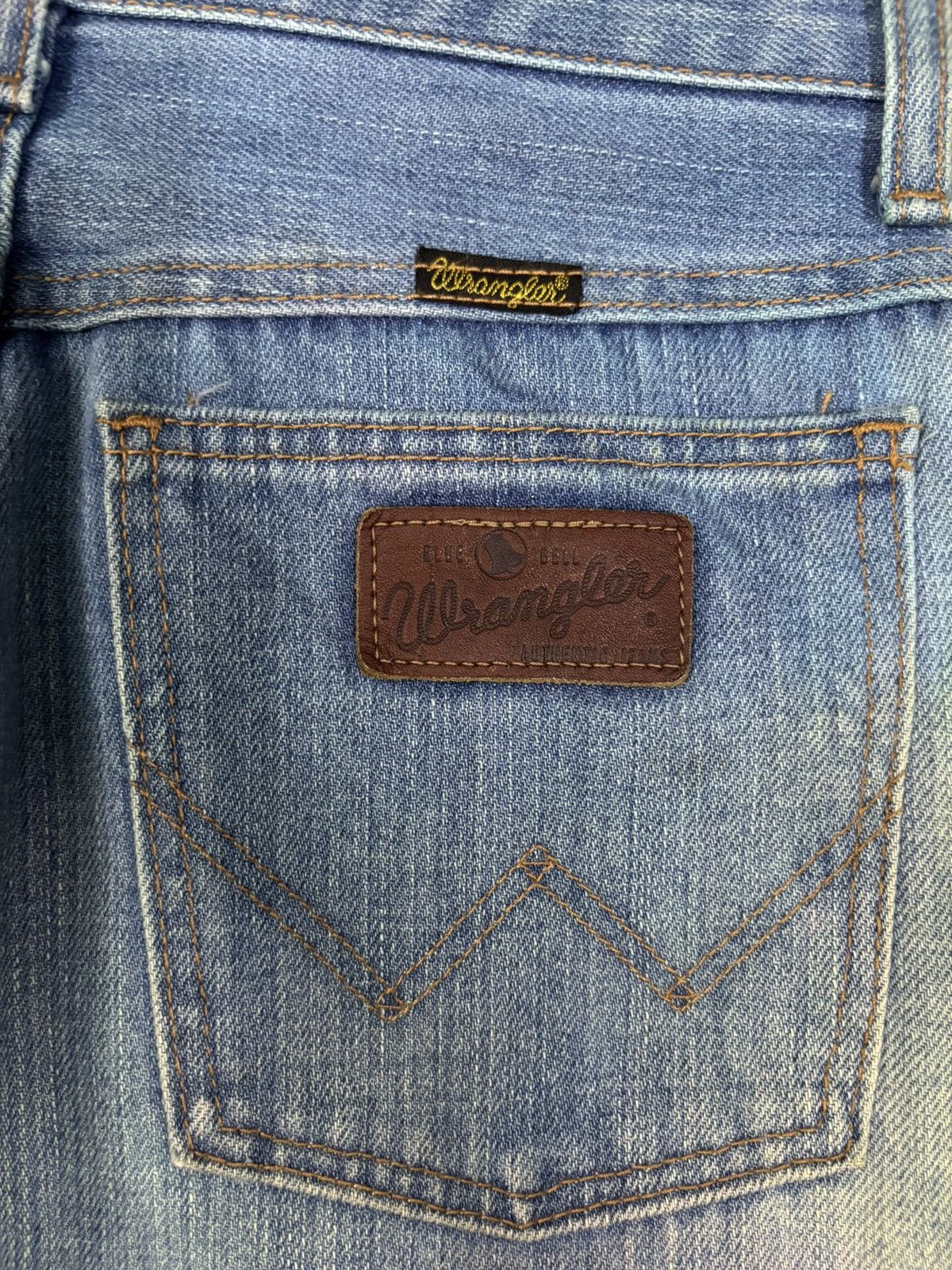 Wrangler Vintage Y2K Wrangler Rainbow Tie Dye Flare Bell Bottom Jeans Size 26" / US 2 / IT 38 - 10 Thumbnail