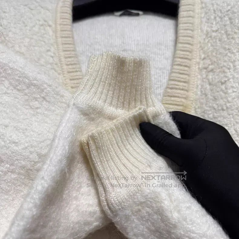 Fendi Fendi Beige Wool Open Cardigan Size XXS / US 00 / IT 34 - 4 Thumbnail