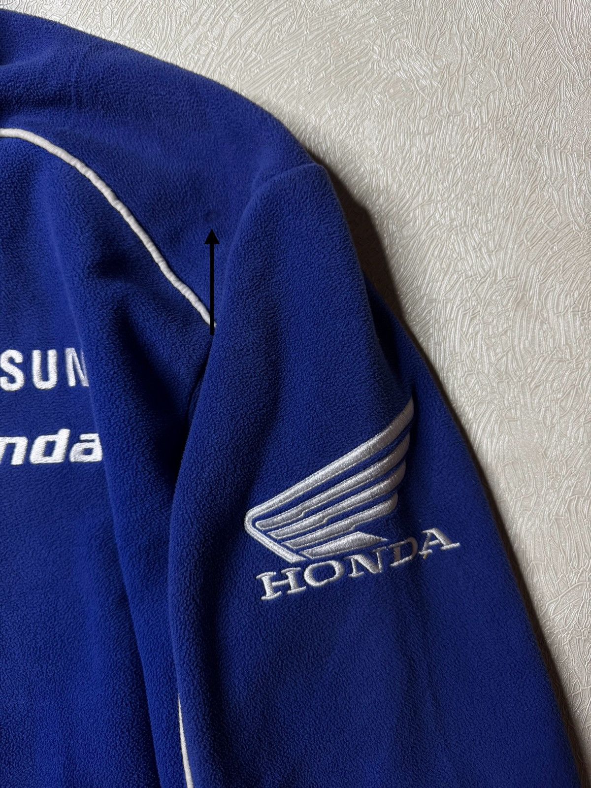 Honda × Samsung Samsung Honda racing zip up Fleece Size US L / EU 52-54 / 3 - 6 Thumbnail
