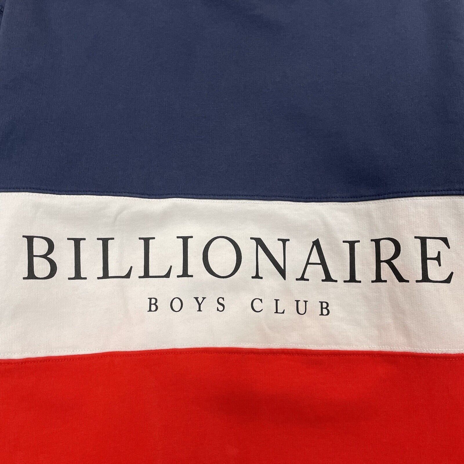 Billionaire Boys Club Billionaire Boys Club Sweatshirt Navy White Red Colour Block Size US L / EU 52-54 / 3 - 8 Thumbnail