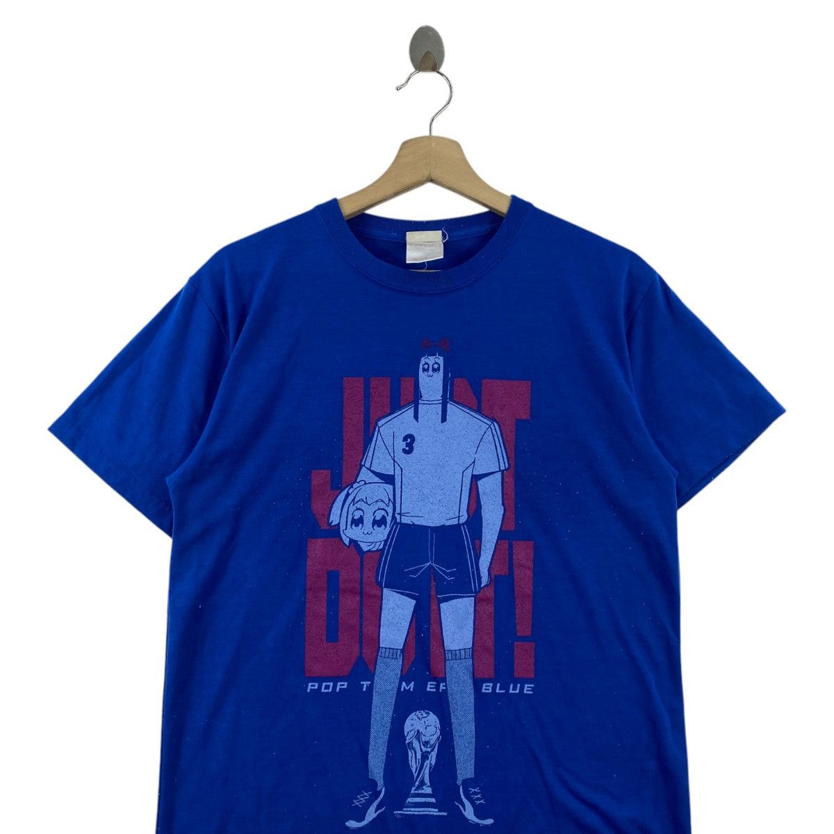 Japanese Brand POP TEAM EPIC Japanese Webcomic World Cup Theme Print Blue Size US M / EU 48-50 / 2 - 2 Thumbnail