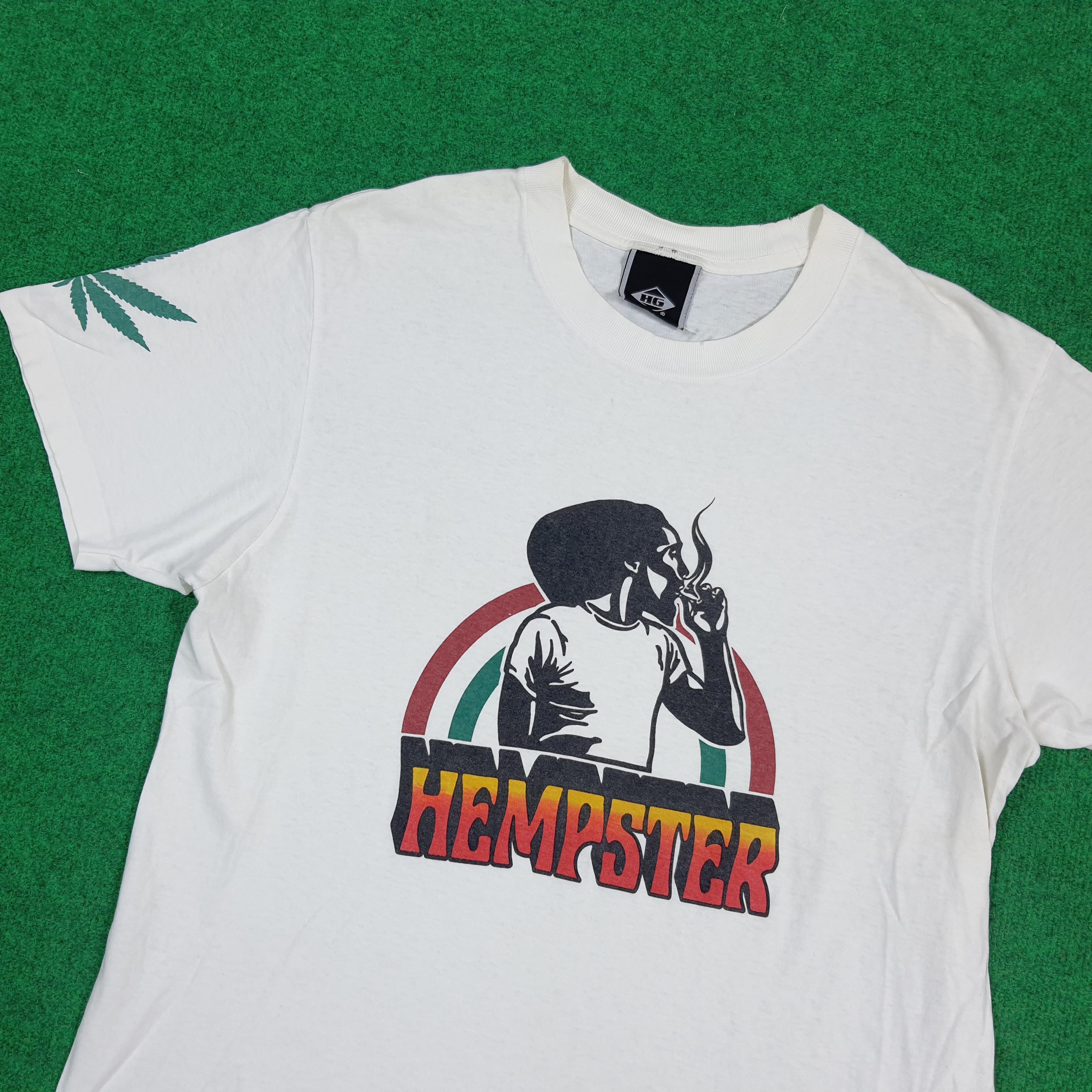Hysteric Glamour Vintage Hysteric Glamour Weed Graphic Tees C294N70 Size US L / EU 52-54 / 3 - 2 Thumbnail