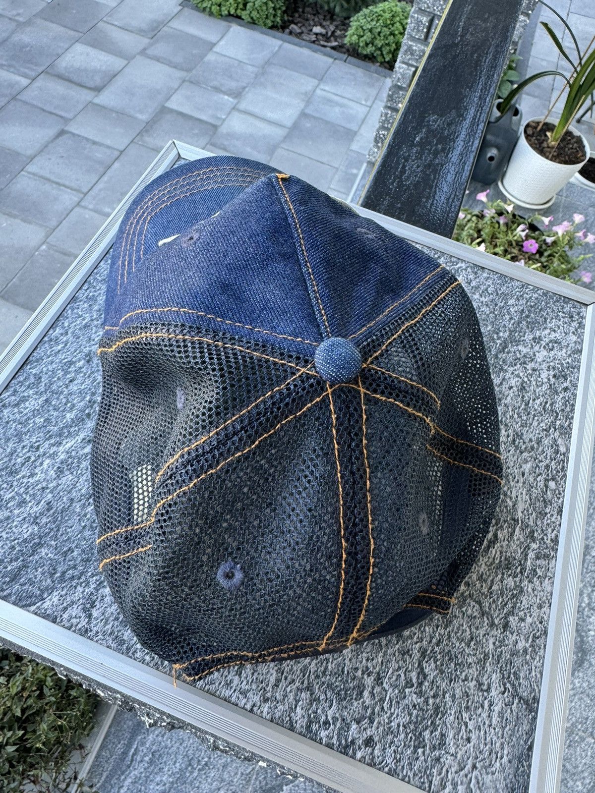 Vintage Vintage Von Dutch denim Y2K trap Tryuck Hat cap Jeans Logo Size ONE SIZE - 10 Thumbnail