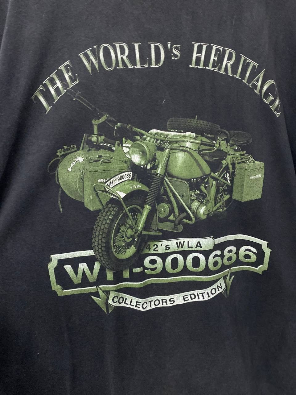 Vintage vintage 90s world heritage chopper nice design Size US XL / EU 56 / 4 - 2 Thumbnail