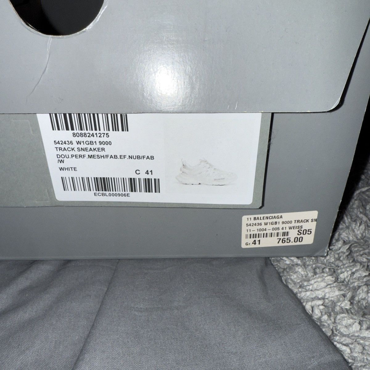 Balenciaga Balenciaga Track Sneaker white/41 Size US 8 / EU 41 - 5 Thumbnail