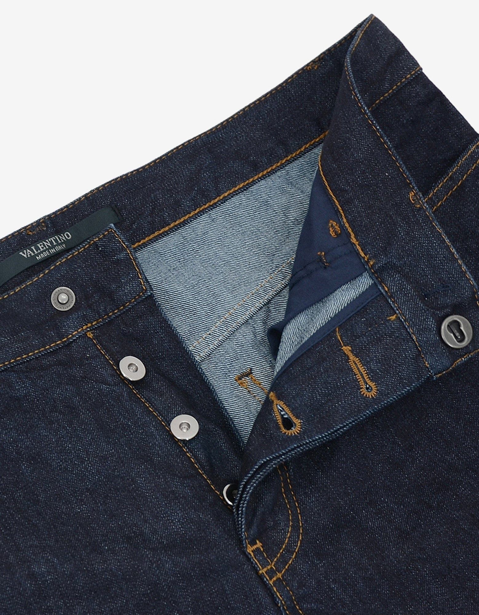 Valentino Valentino Blue Selvedge Denim Jeans Size US 32 / EU 48 - 2 Thumbnail