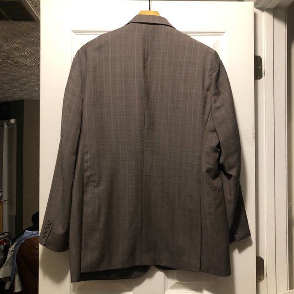 Bachrach BACHRACH MEN'S 100%WOOL SPORT COAT BLAZER JACKET SIZE: 44R Size 44R - 6 Thumbnail