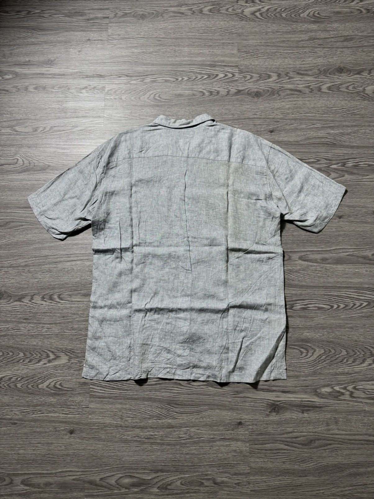 Issey Miyake 💥LAST SALE💥Issey Miyake Linen Button Up Shirt Size US L / EU 52-54 / 3 - 6 Thumbnail