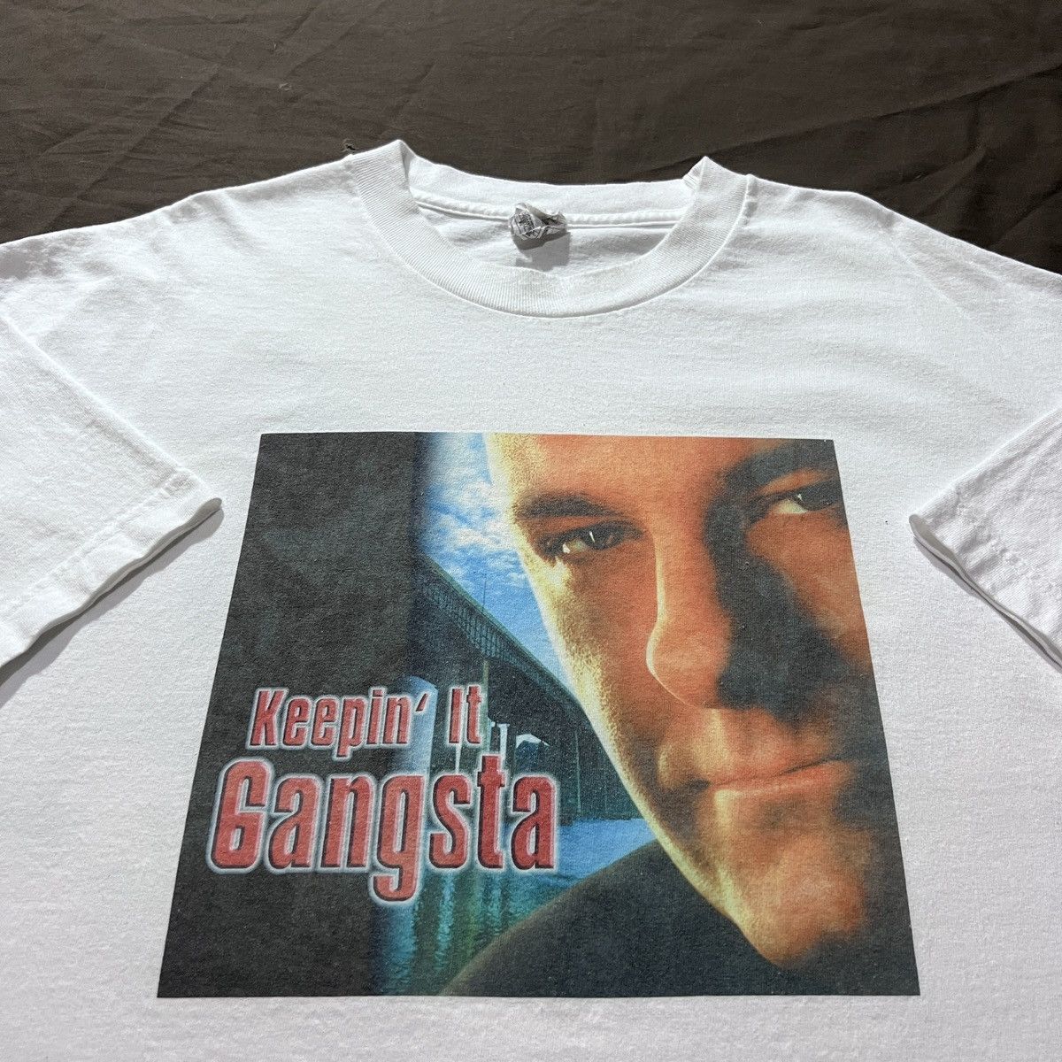 Vintage Vintage Y2K The Sopranos Promo Movie Tee XL Size US XL / EU 56 / 4 - 1 Thumbnail
