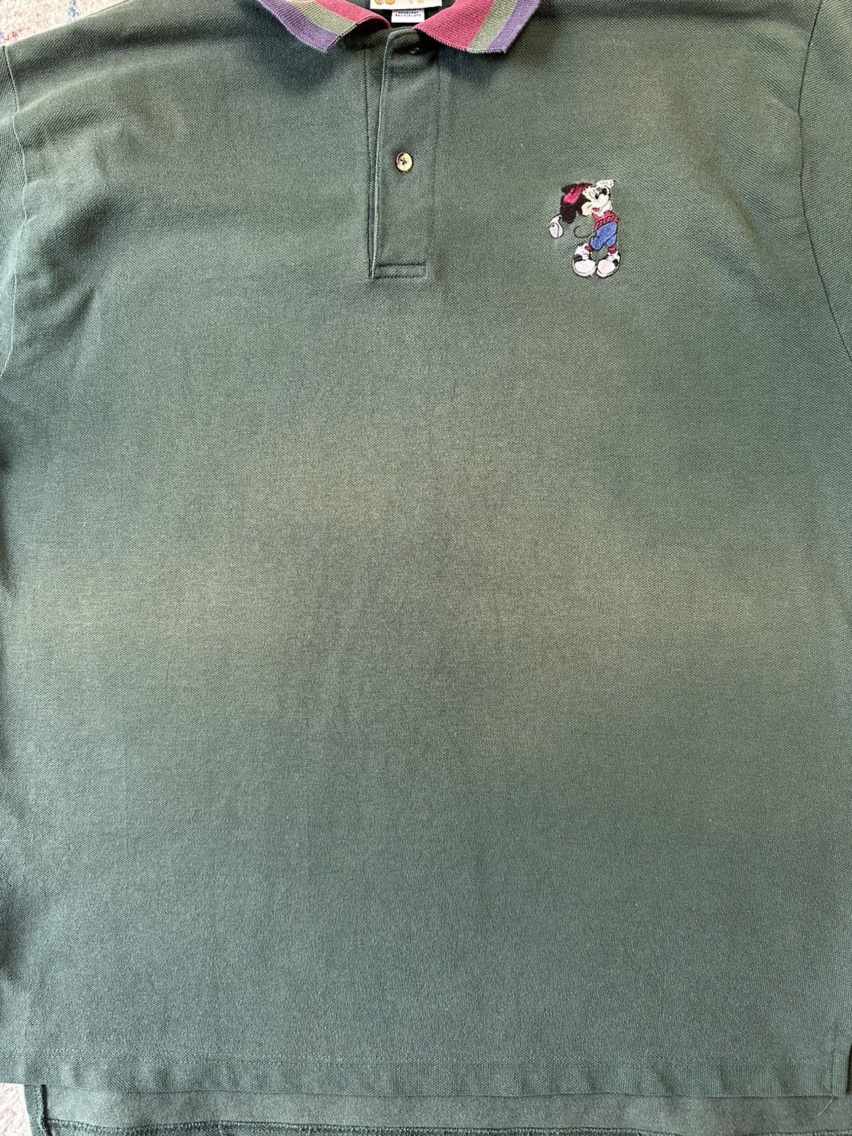 Disney Vintage Disney Mickey Mouse Golf Polo Shirt Large Size US L / EU 52-54 / 3 - 6 Thumbnail