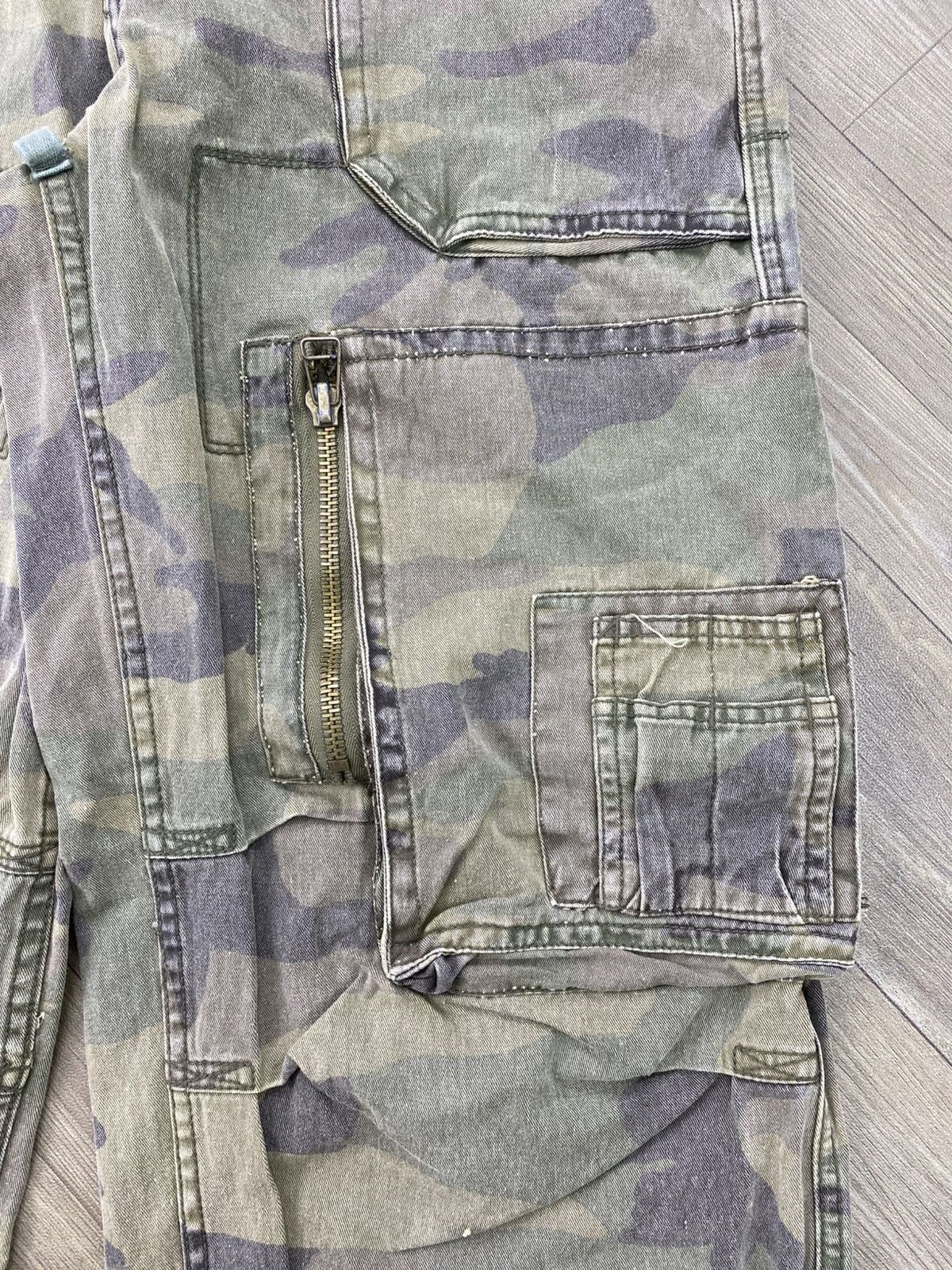 Hysteric Glamour 2000s Abercrombie & Fitch Punk Lgb Military Bondage Pants Size US 33 - 6 Thumbnail