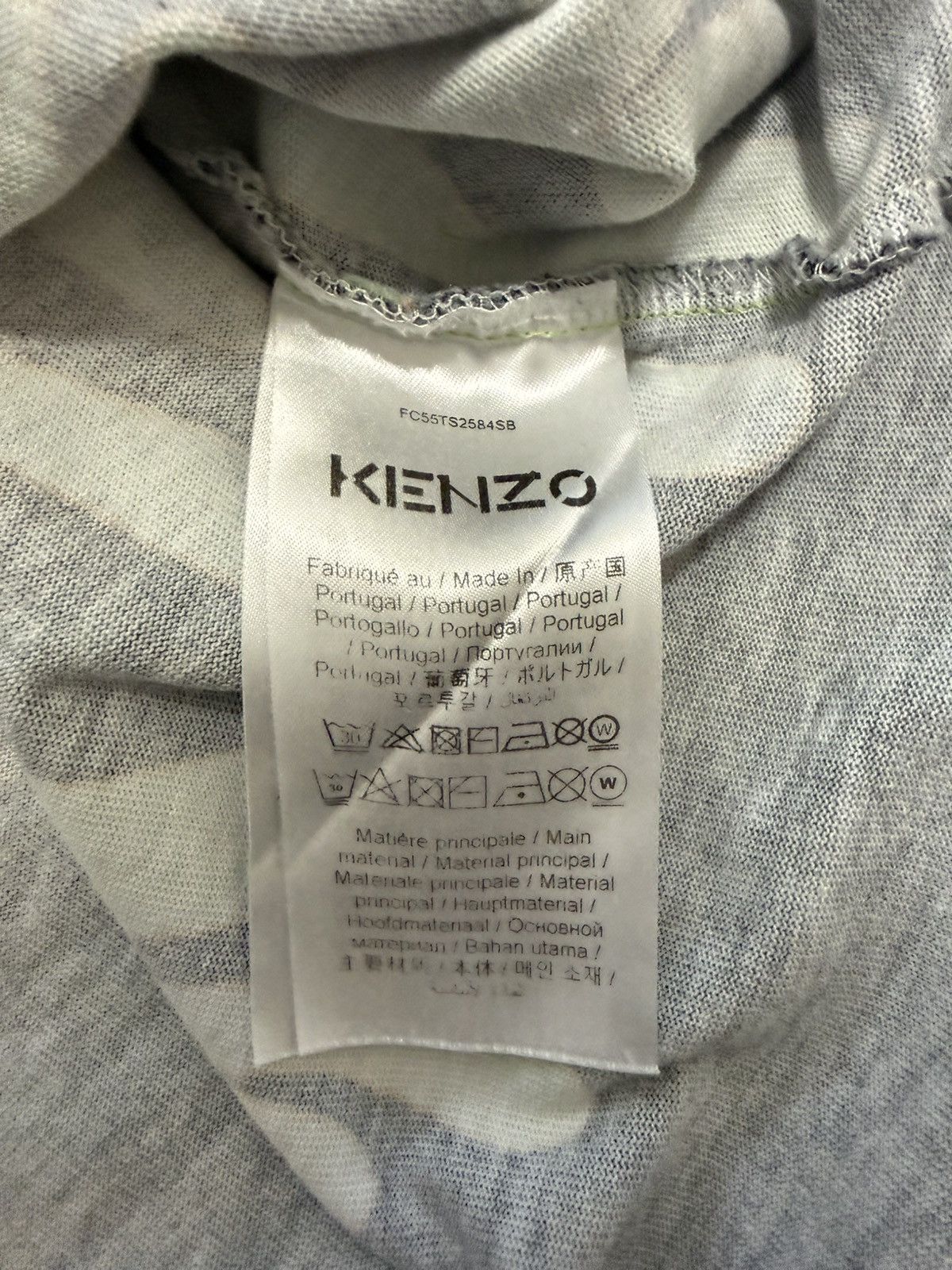 Kenzo Kenzie Tie-Dye print T-shirt Size US L / EU 52-54 / 3 - 5 Thumbnail