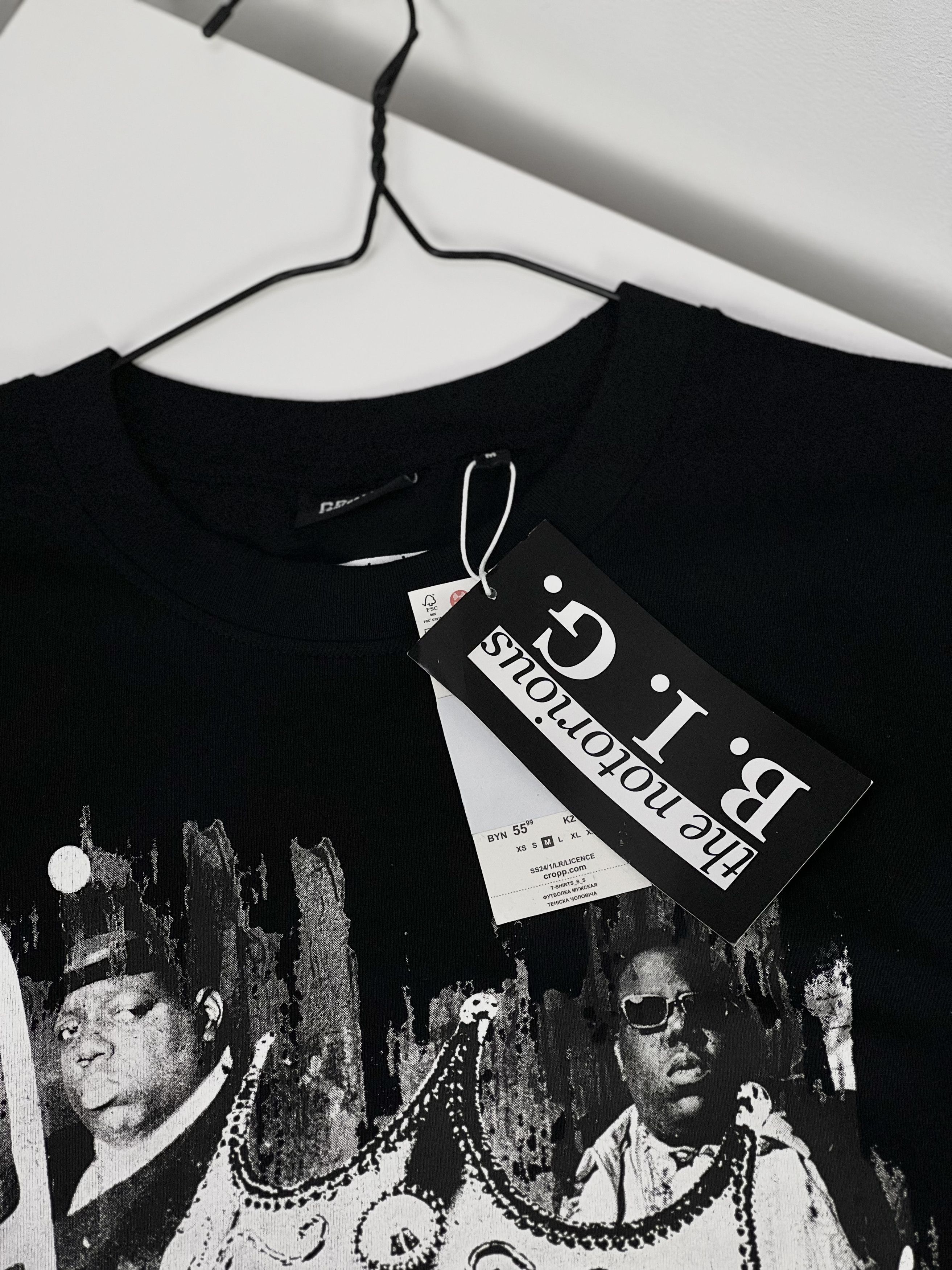 Band Tees × Rap Tees CROPP x Notorious B.I.G merch t-shirt Size US S / EU 44-46 / 1 - 4 Thumbnail