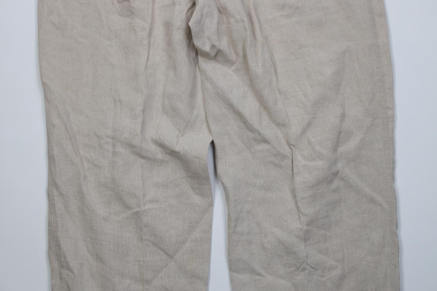 Banana Republic Vintage 90s Banana Republic Safari Linen Wide Leg Pants Size US 36 / EU 52 - 13 Thumbnail