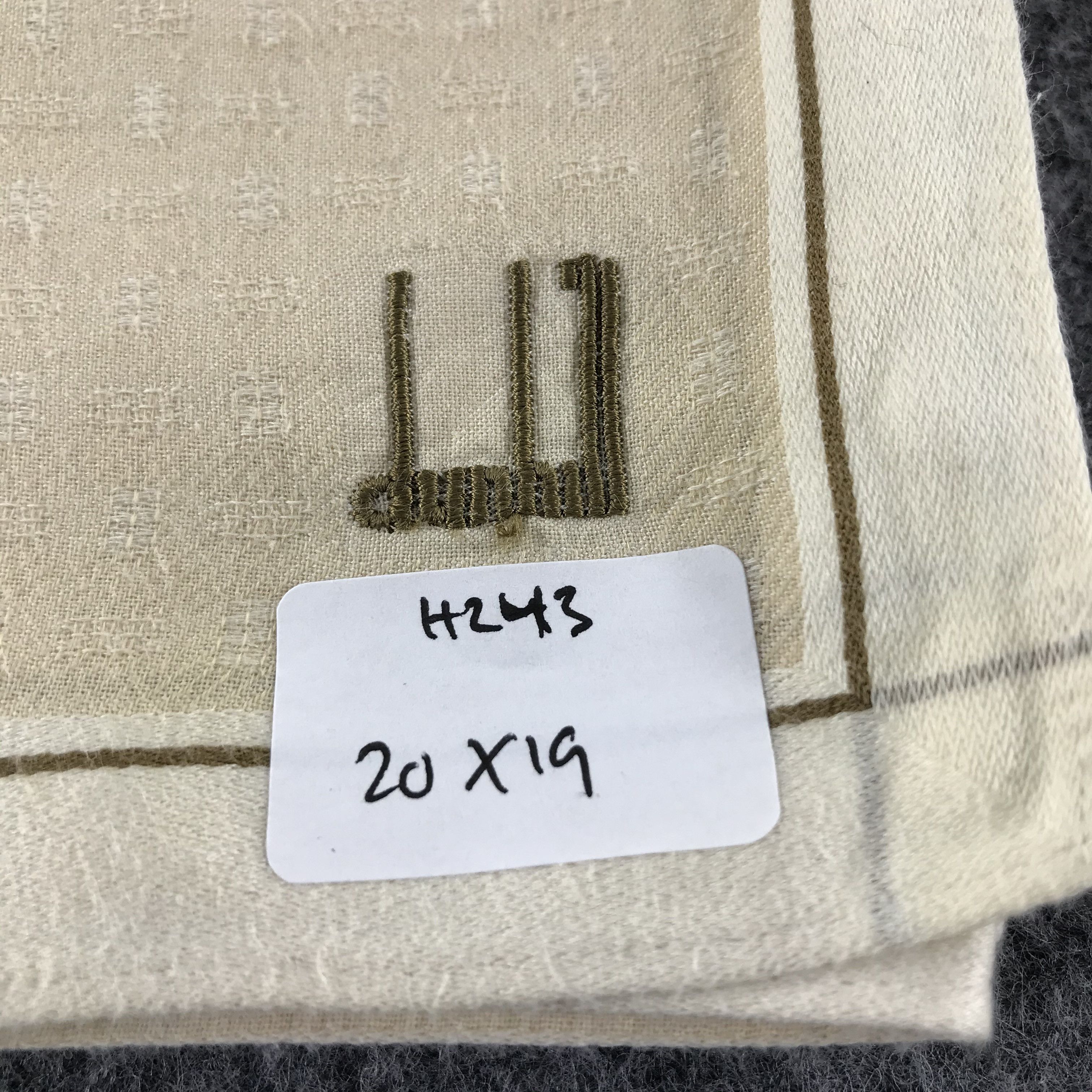 Alfred Dunhill × Vintage Dunhill Handkerchief Neckerchief Bandana H243 Size ONE SIZE - 11 Thumbnail