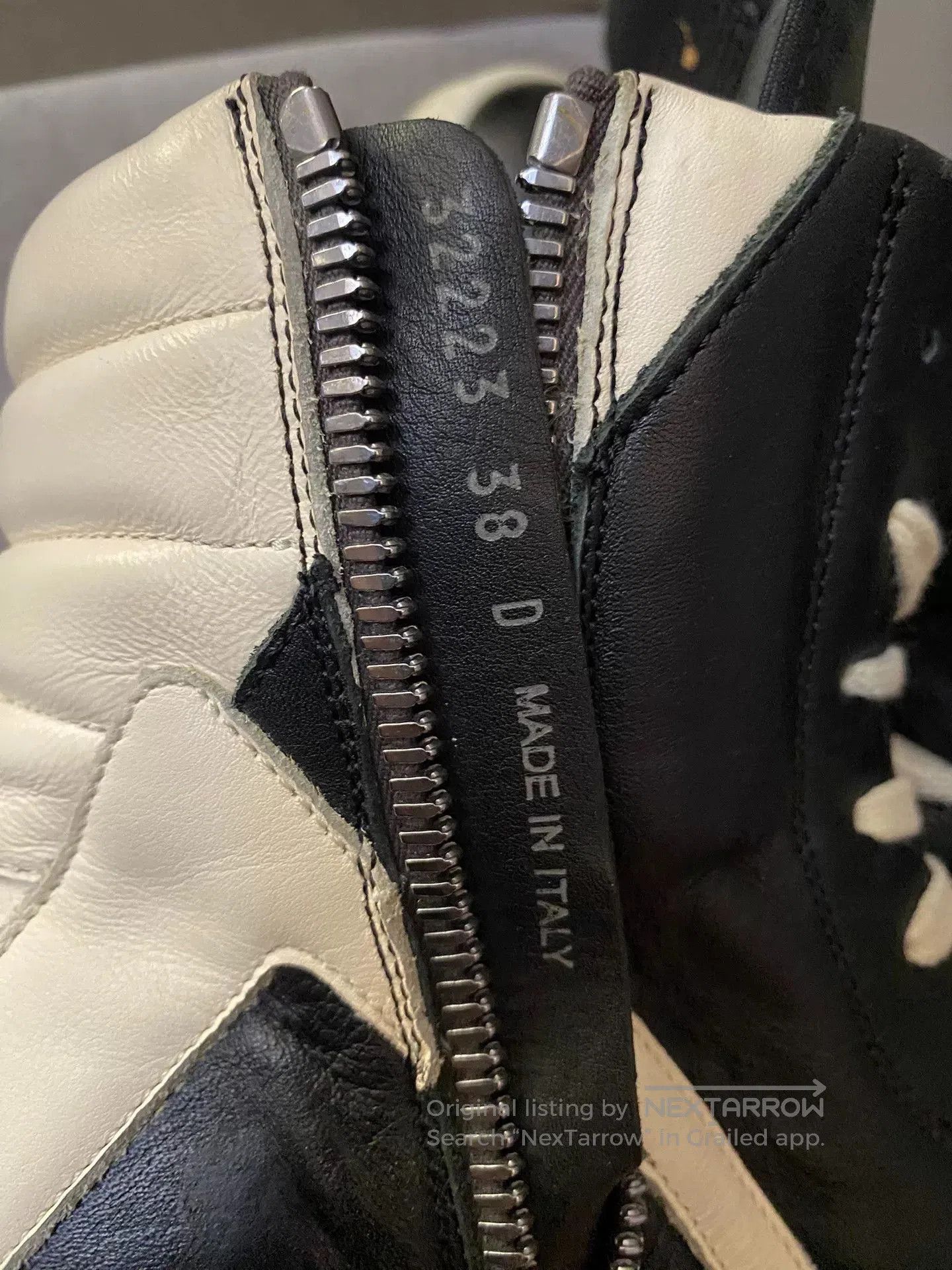 Rick Owens rick owens unique black and white sneakers. Size US 6 / EU 39 - 6 Thumbnail