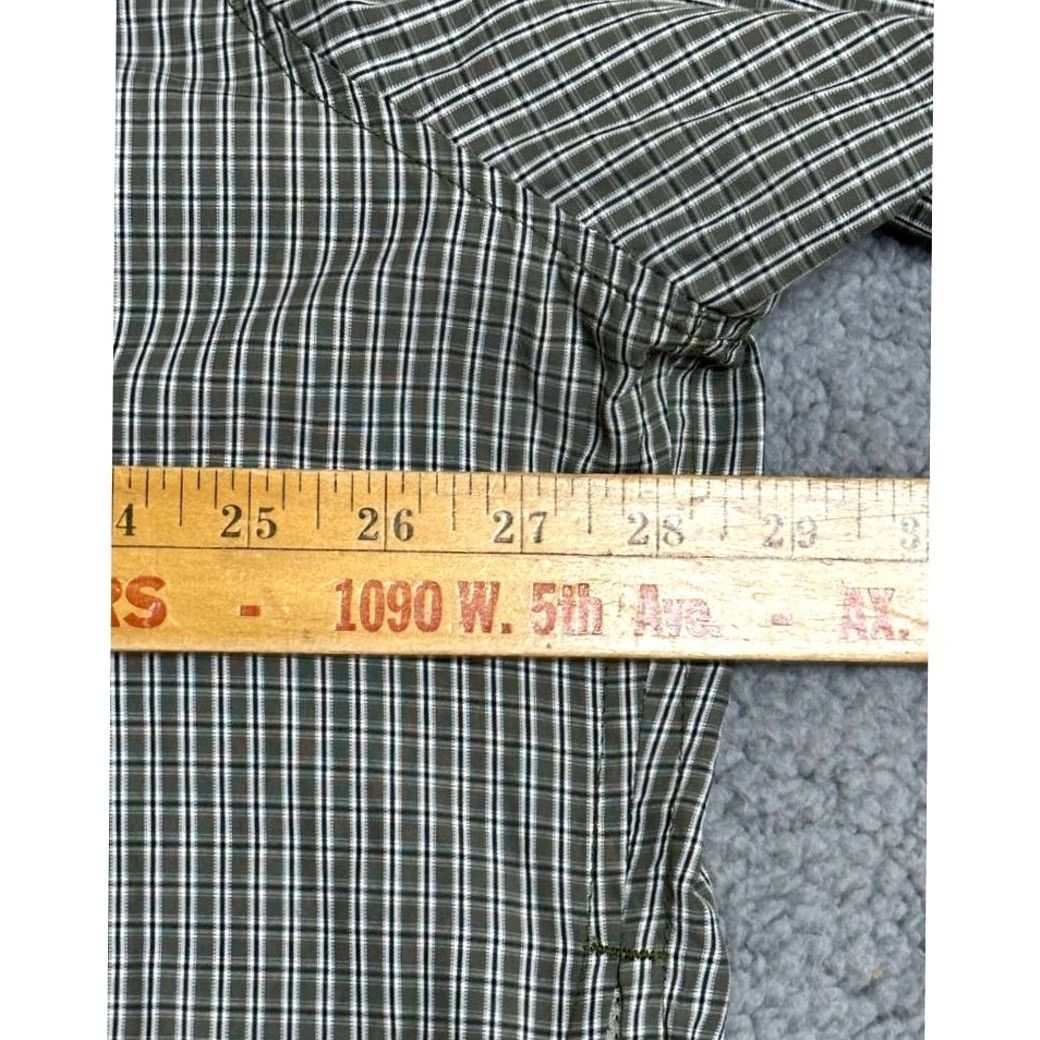 Eddie Bauer VINTAGE? No, not vintage. Eddie Bauer Button Up Shirt Men 2XL Green Plaid Short Sleeve Pocket Casual Regular Fit Size US XXL / EU 58 / 5 - 5 Thumbnail