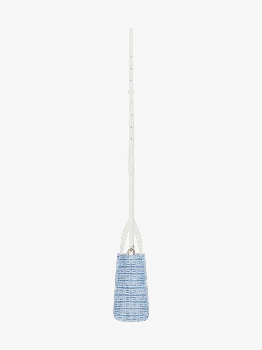 Givenchy o1srvl11e0125 Size: OS / Mini G-Tote Shopping Bag in Blue Size ONE SIZE - 3 Thumbnail